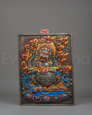 Shakya Mahakala Wall Hanging