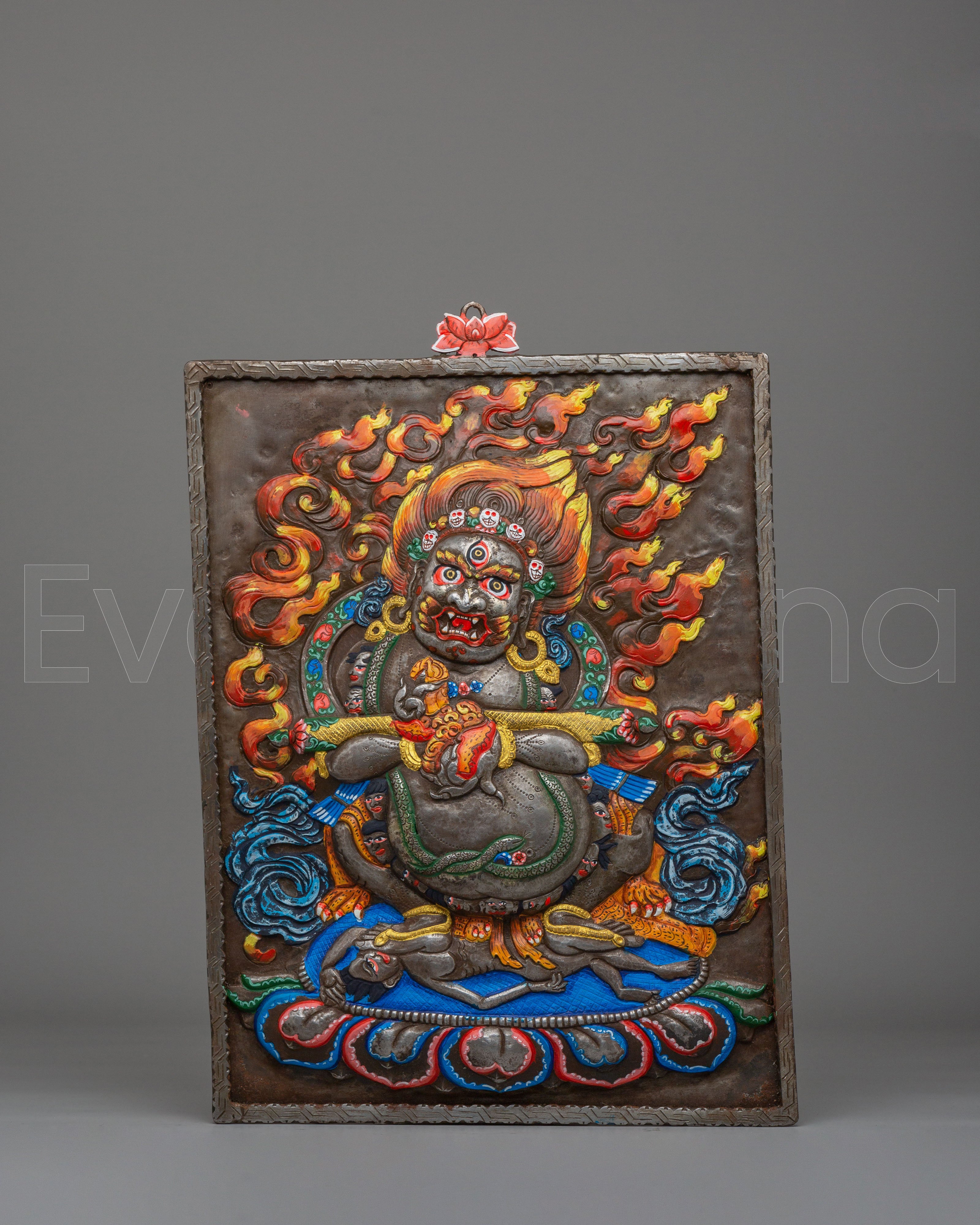 Shakya Mahakala Wall Hanging