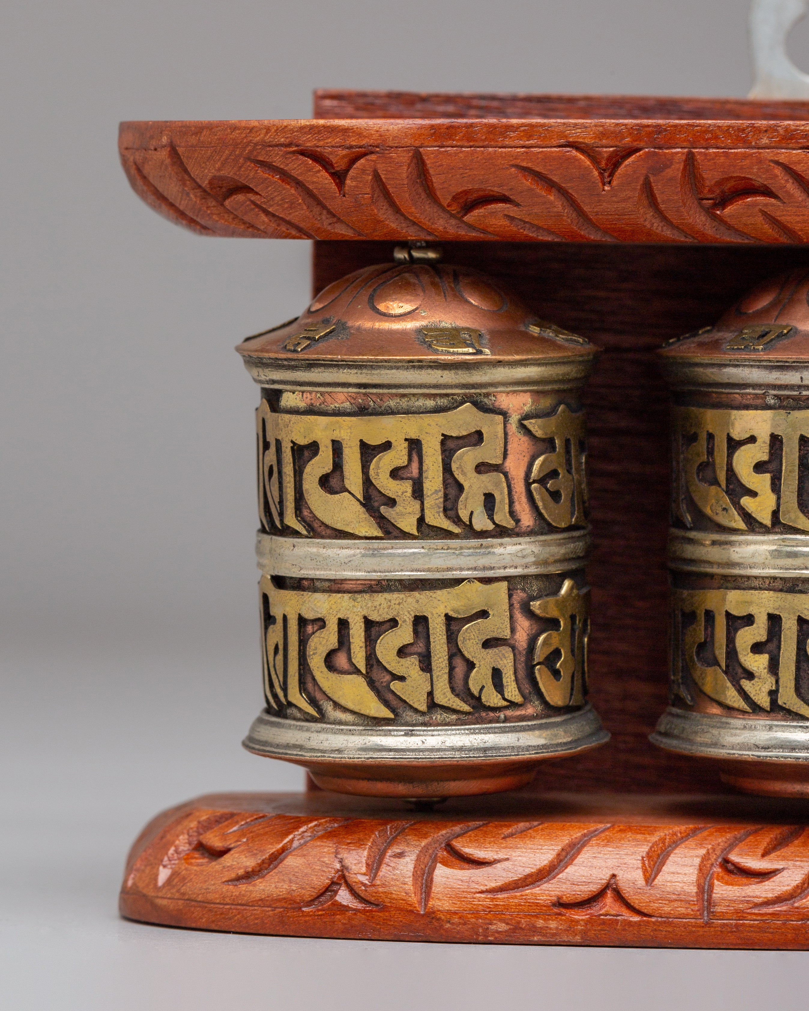 Handmade Buddhist Prayer Wheel for Rituals | Symbol of Compassion