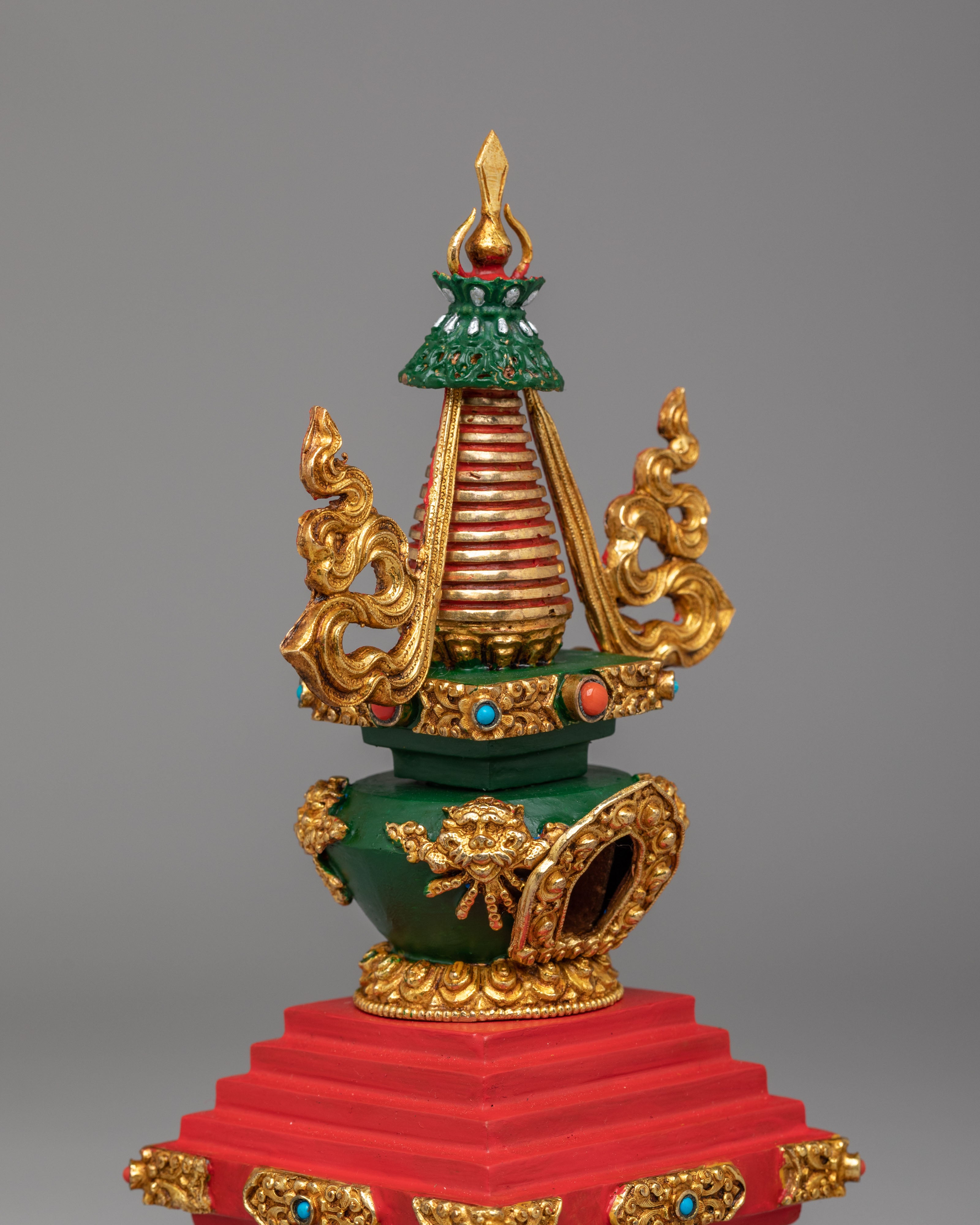 Himalayan Spiritual Enlightenment Stupa | Sacred Symbol of Wisdom