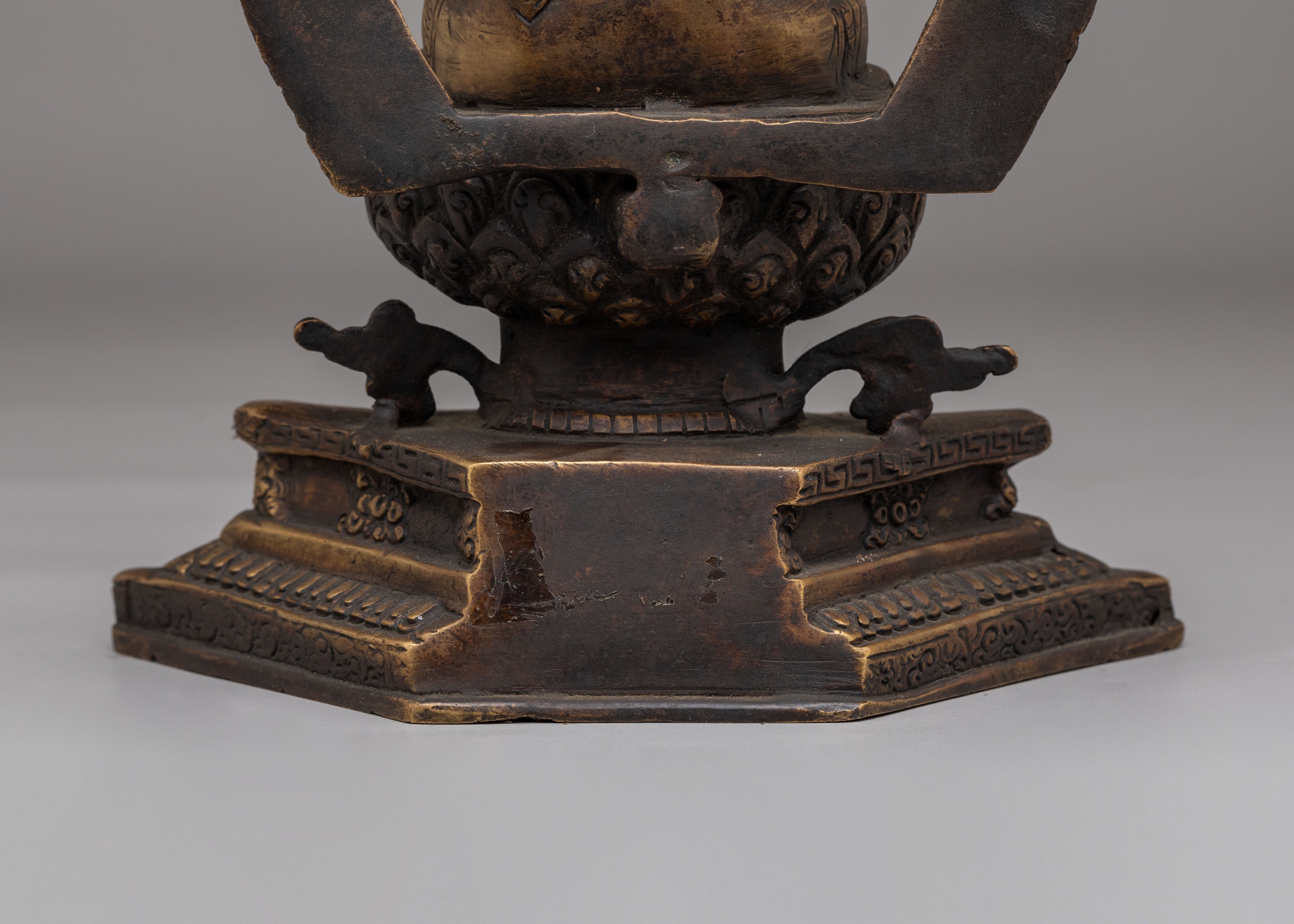 Amogasiddhi Buddha Meditation Statue | A Symbol of Fearlessness & Spiritual Strength