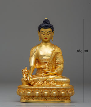 Medicine Buddha Statue with Healing Power | Tibetan Healing Deity