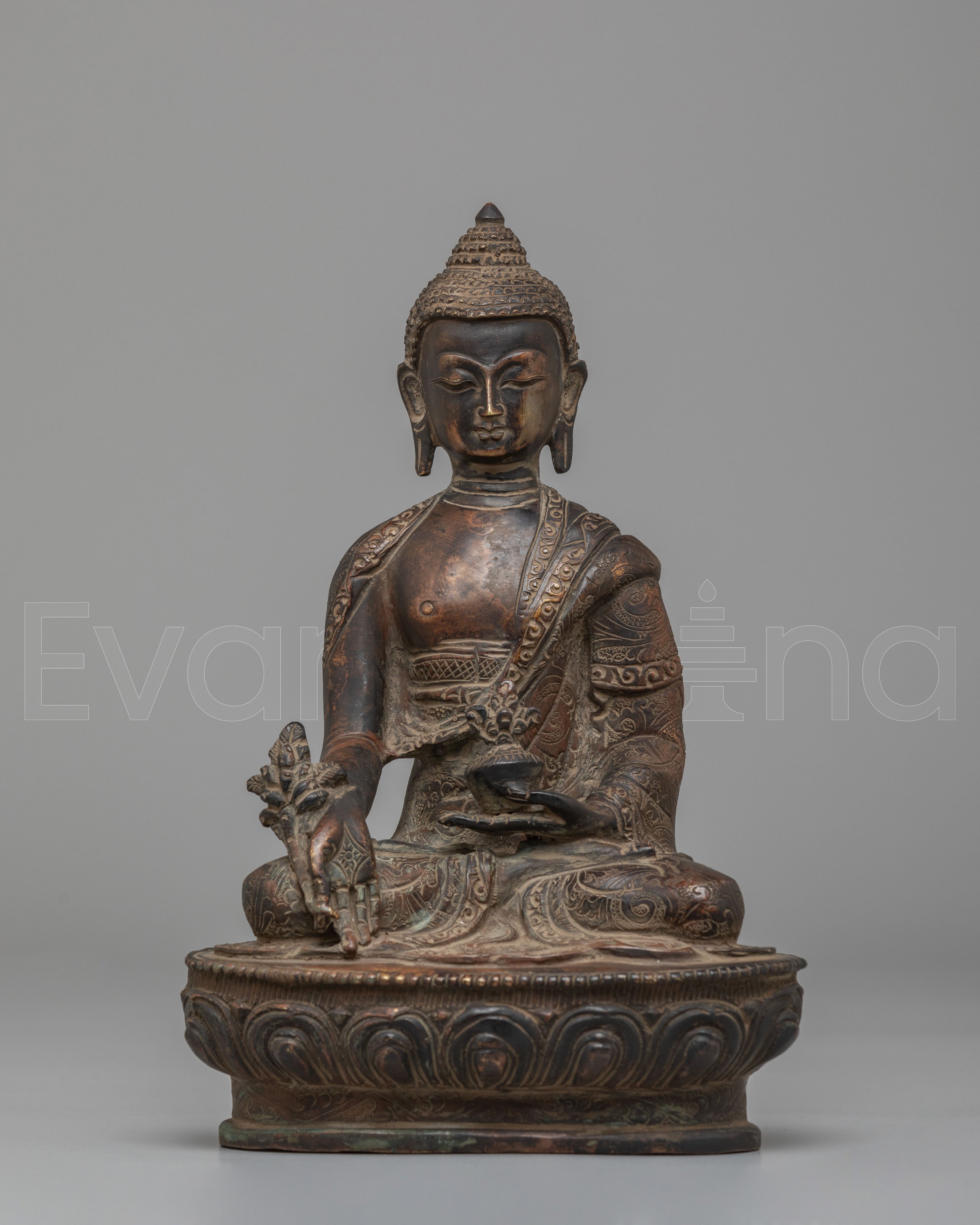 Handcrafted Healing Buddha Statue