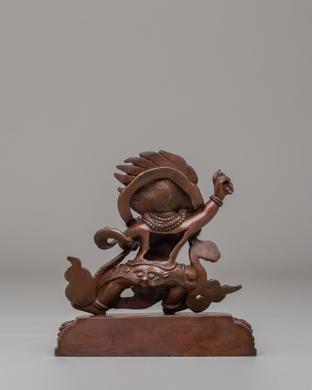 Tibetan Vajrapani Deity Statue | Handcrafted Artwork for Spiritual Protection