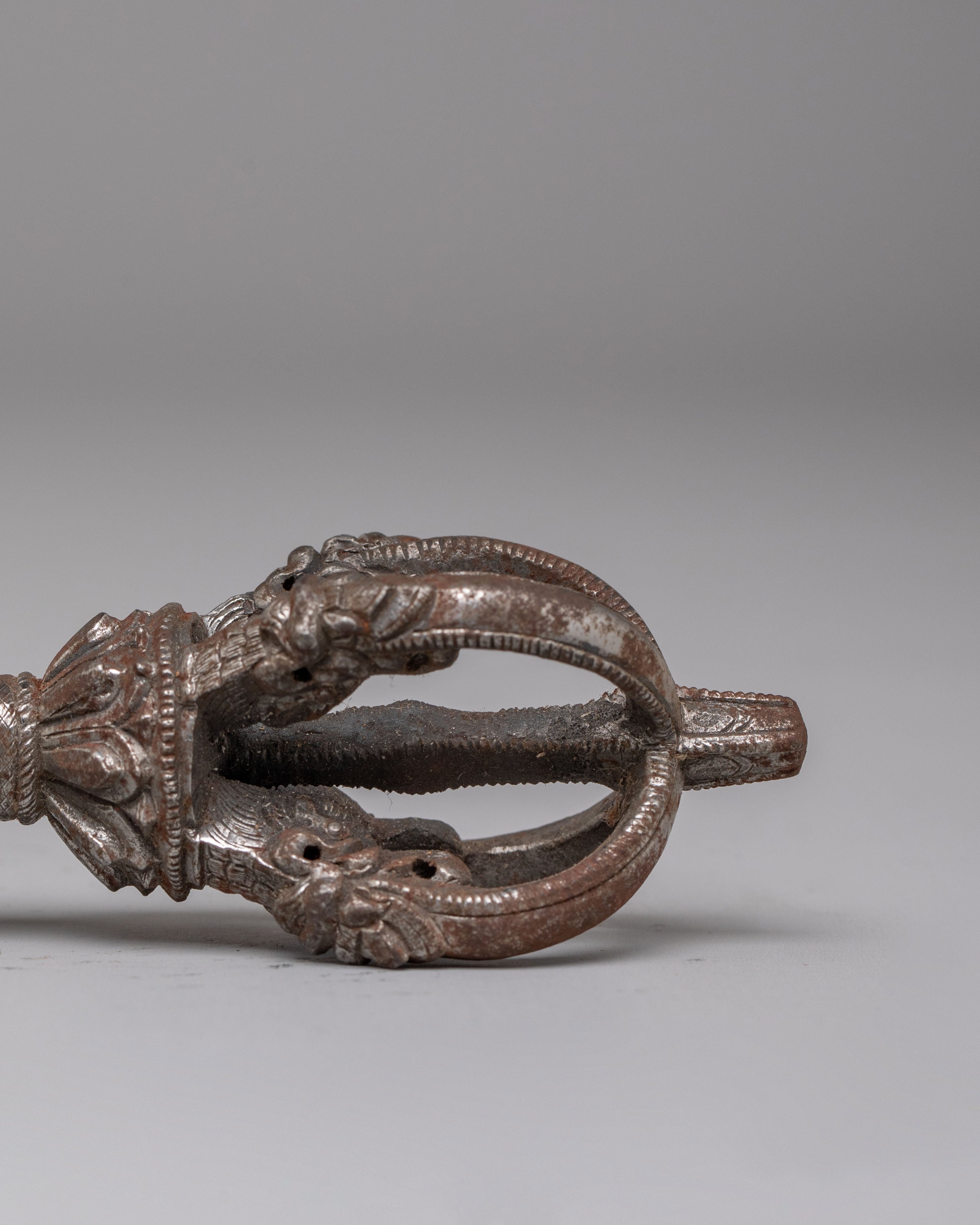 Handcrafted Altar Vajra and Bell | Tibetan Ritual Tool for Meditation & Spiritual Practices