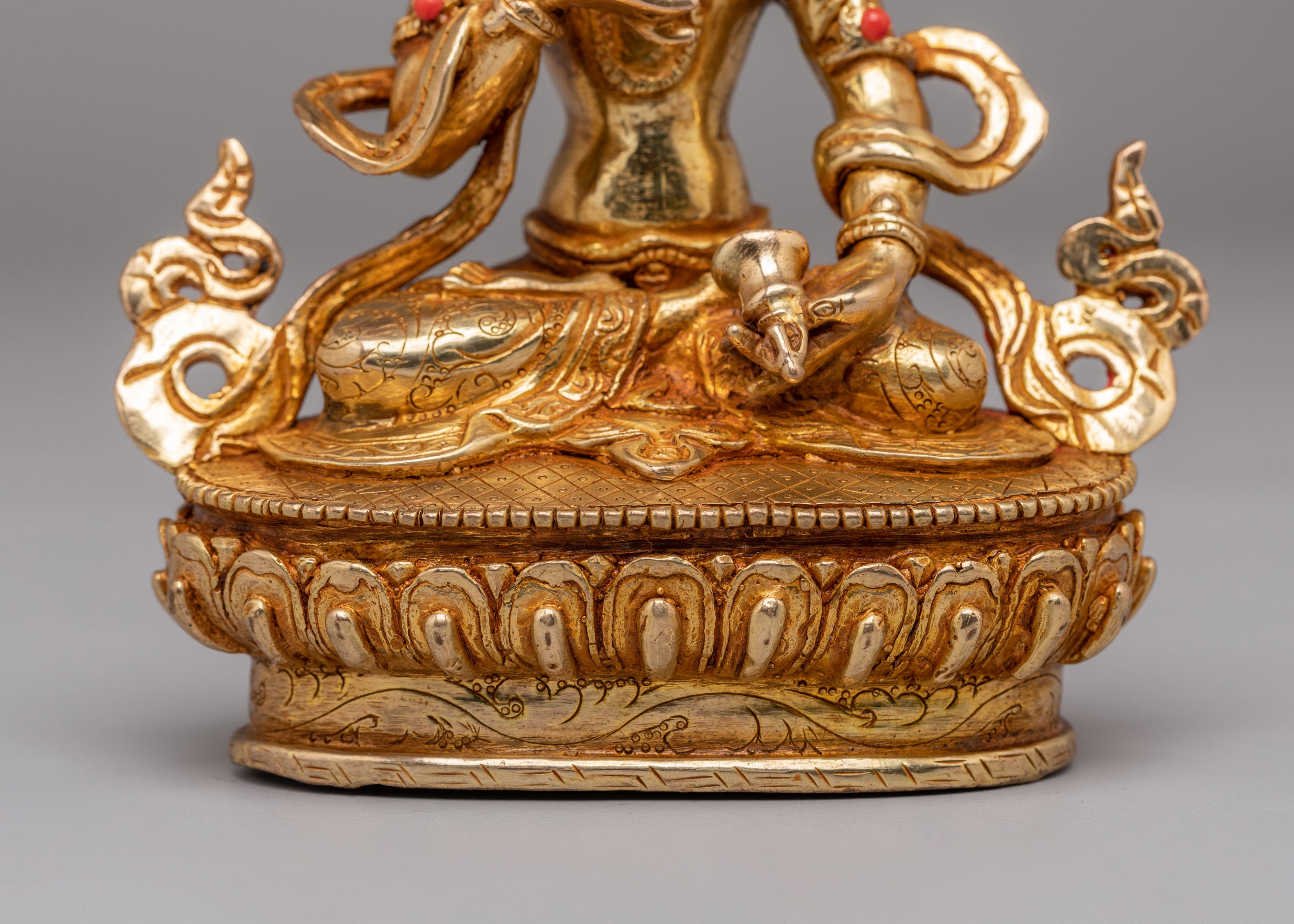 Tibetan Vajrasattva Statue for Purification | Handcrafted Buddhist Sculpture