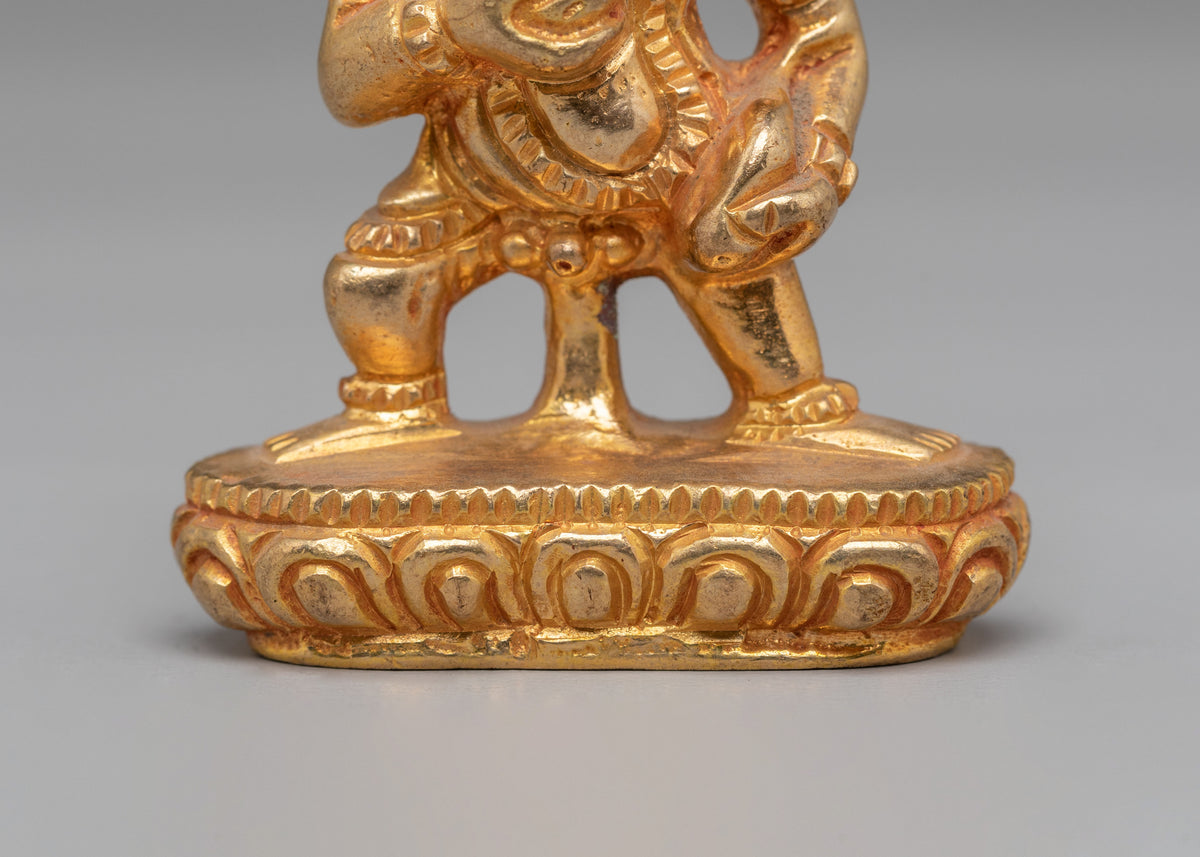 Himalayan Black Dzambhala Wealth Deity | Prosperity Idol