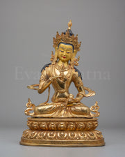 24K Vajrasattva Buddhist Statue