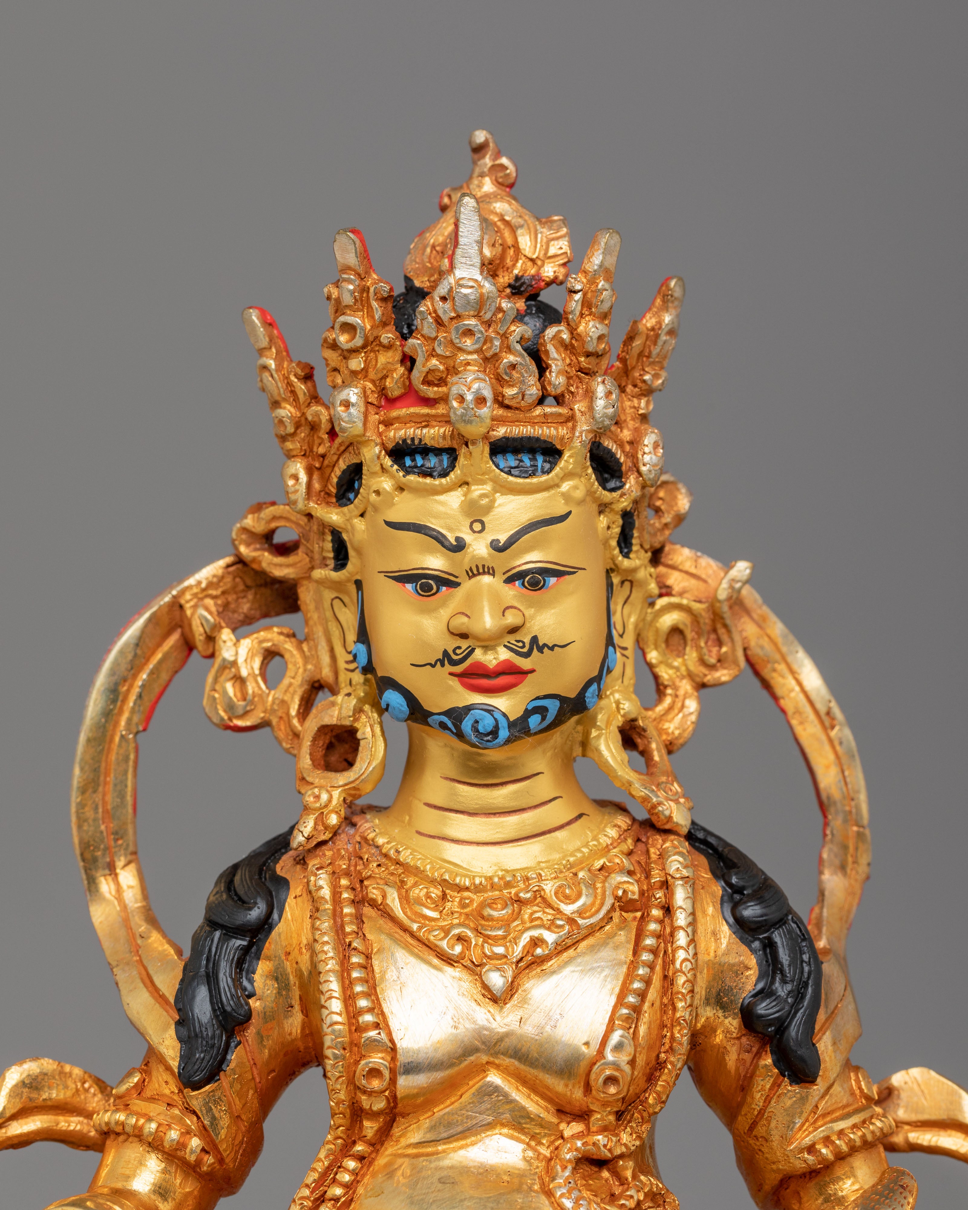 Dzambhala Throne Statue | Symbol of Wealth & Prosperity