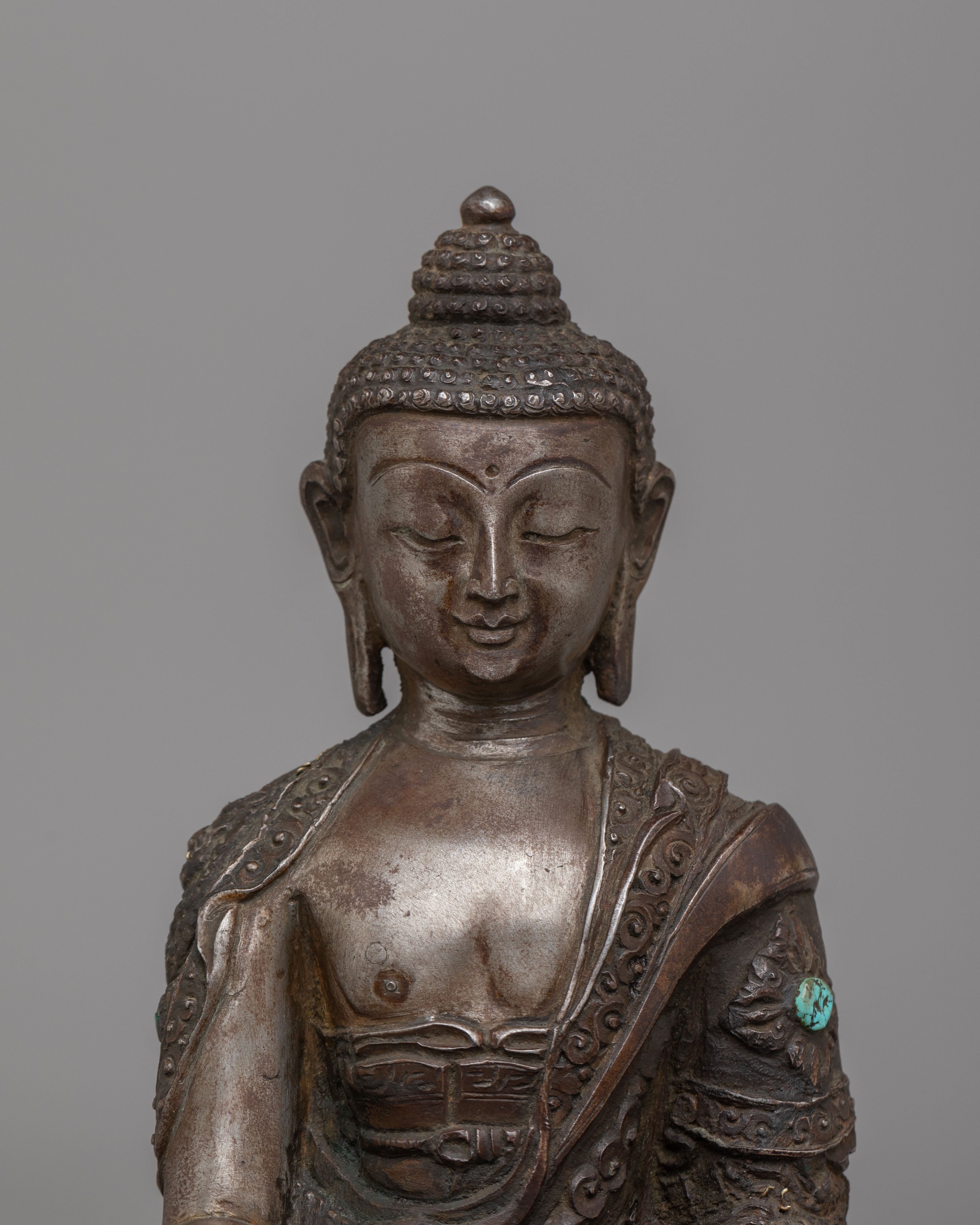 Enlightenment Shakyamuni Buddha Statue | Iron Buddha