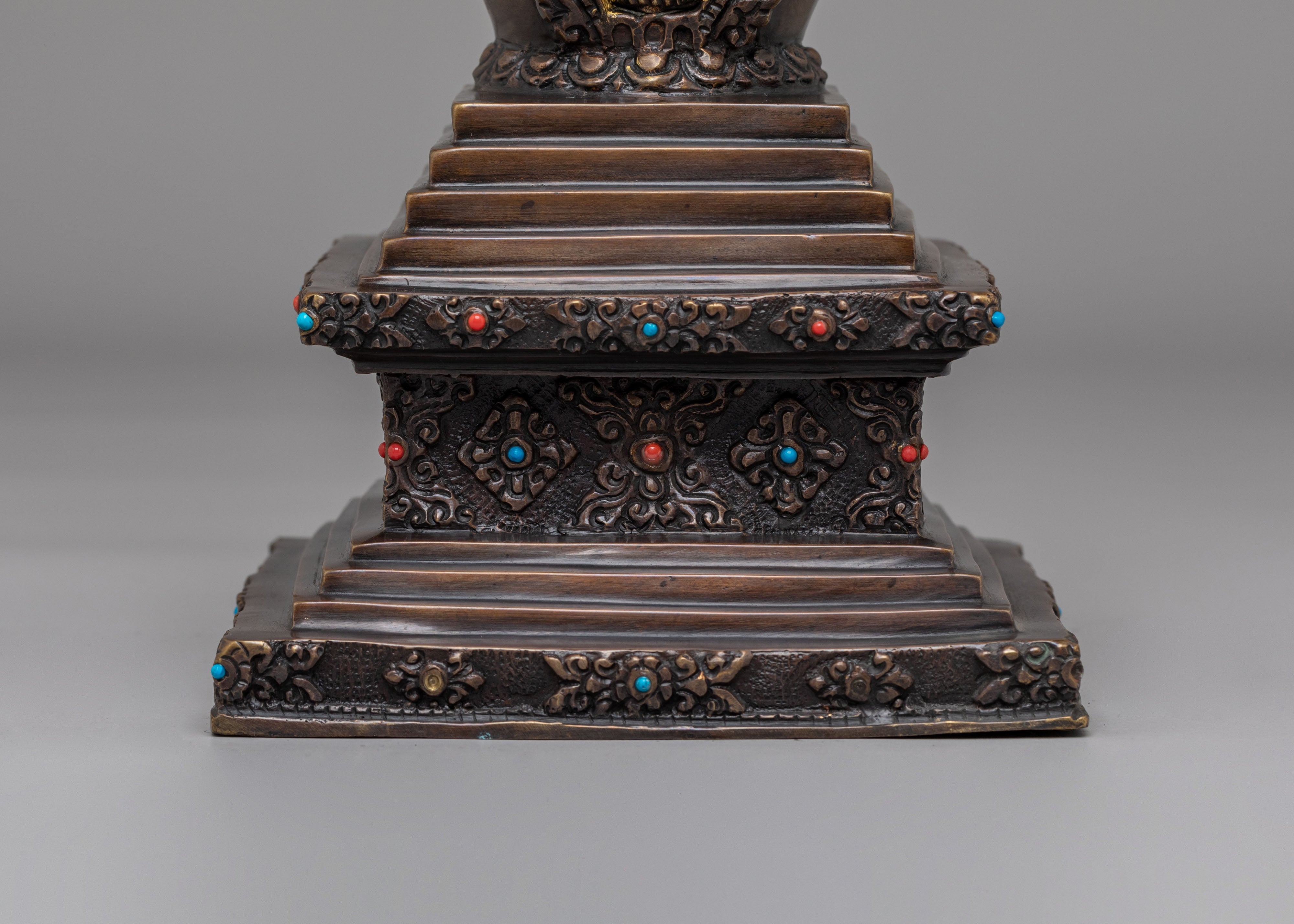 Buddhist Altar Stupa of Enlightenment | Himalayan Sacred Decor