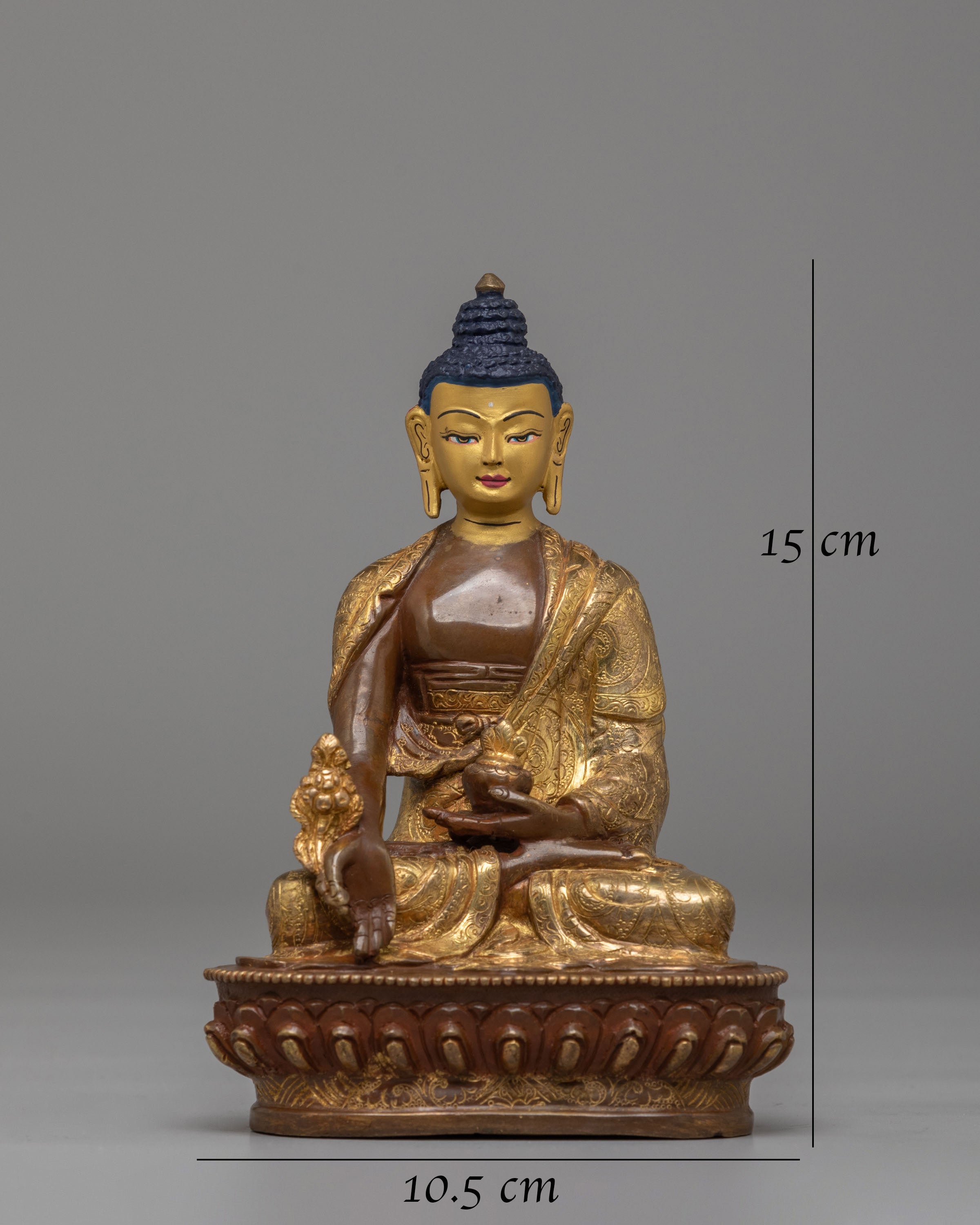 Traditional Medicine Buddha Statue | Tibetan Healing Buddha