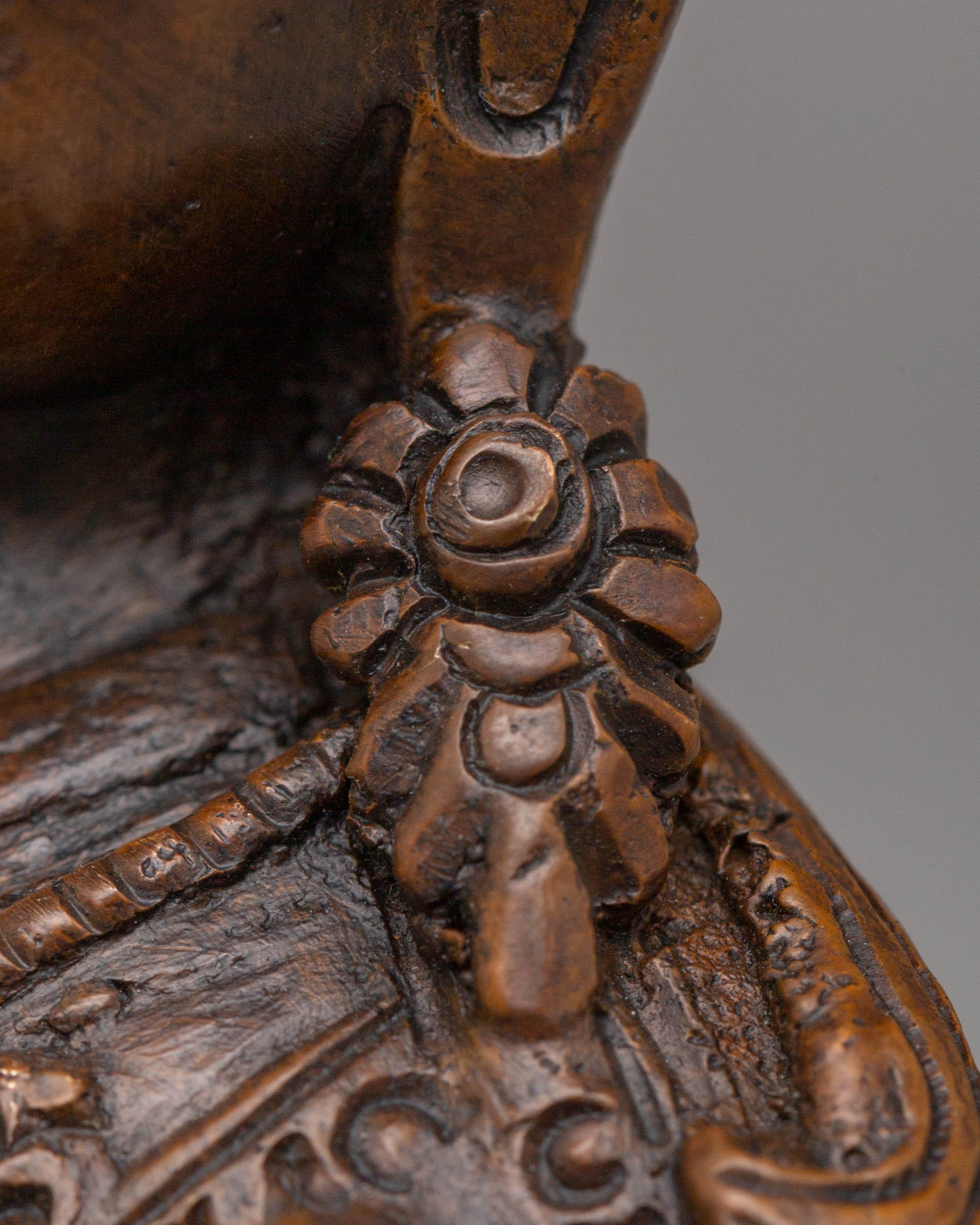 Handcrafted Tibetan Guru Tsokye Dorje Statue | Tibetan Deity Sculpture