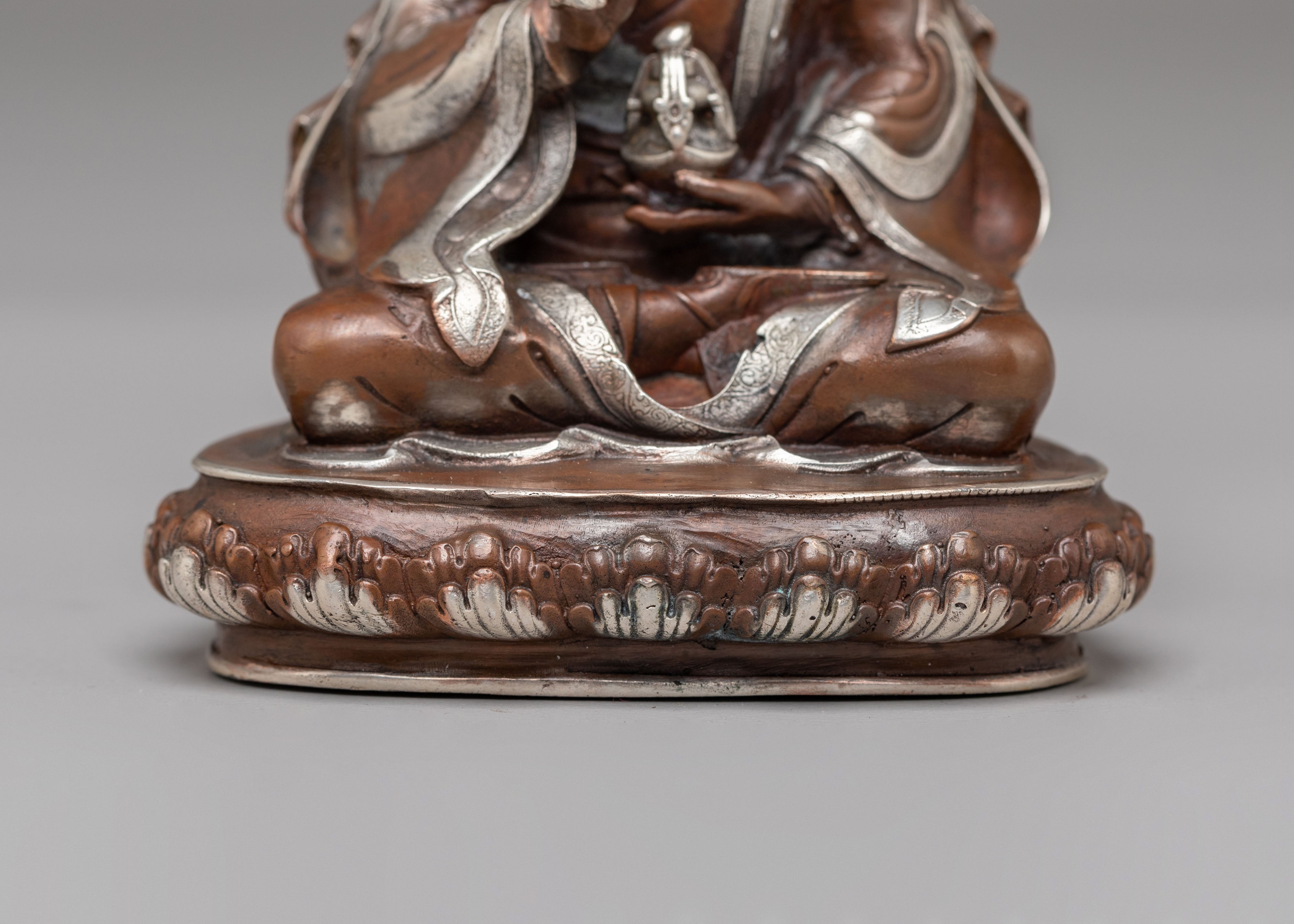 Handmade Guru Tsokye Dorje Statue | Tibetan Guru Rinpoche Art