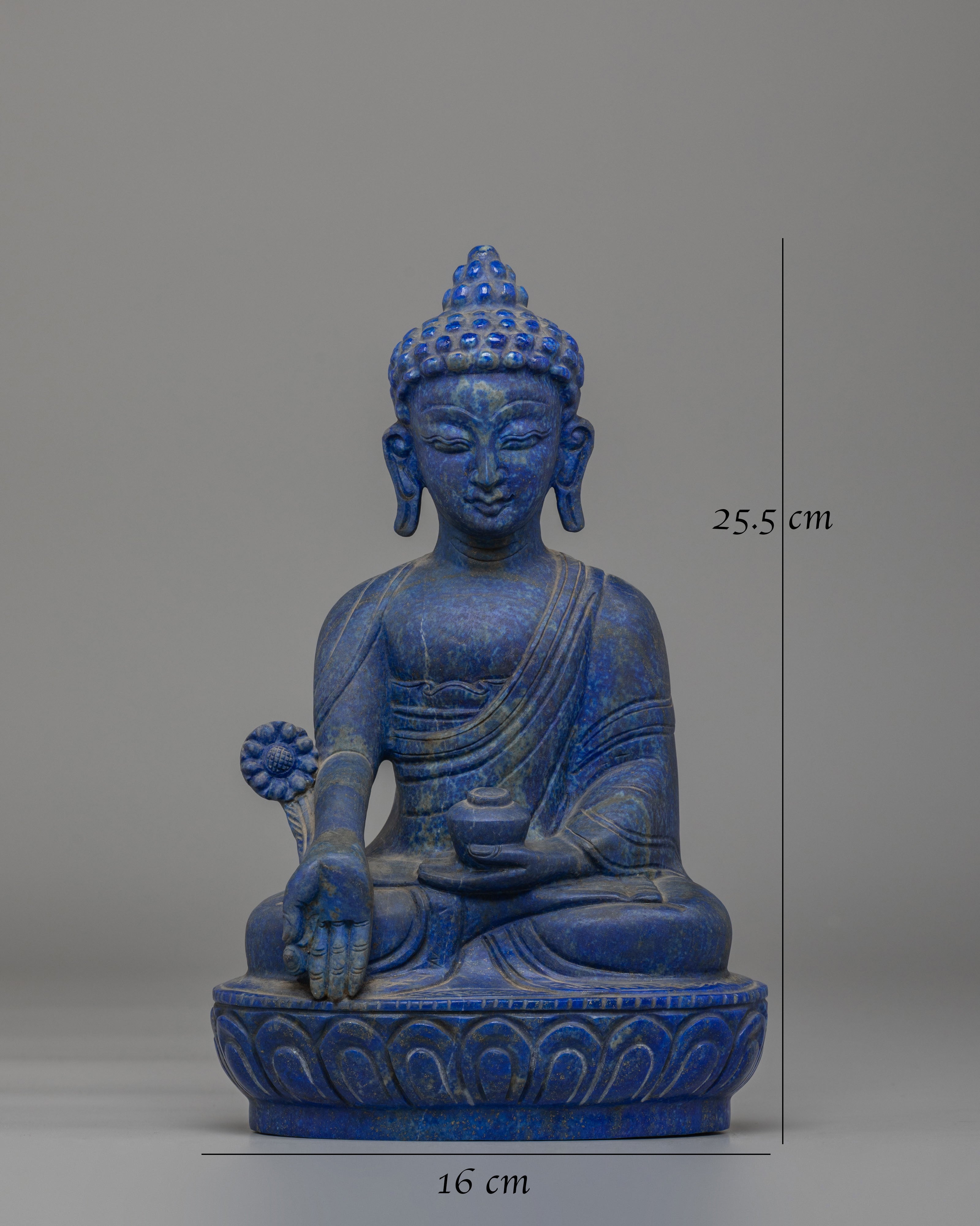 Bhaisajyaguru Medicine Buddha Sculpture | Tibetan Healing Deity