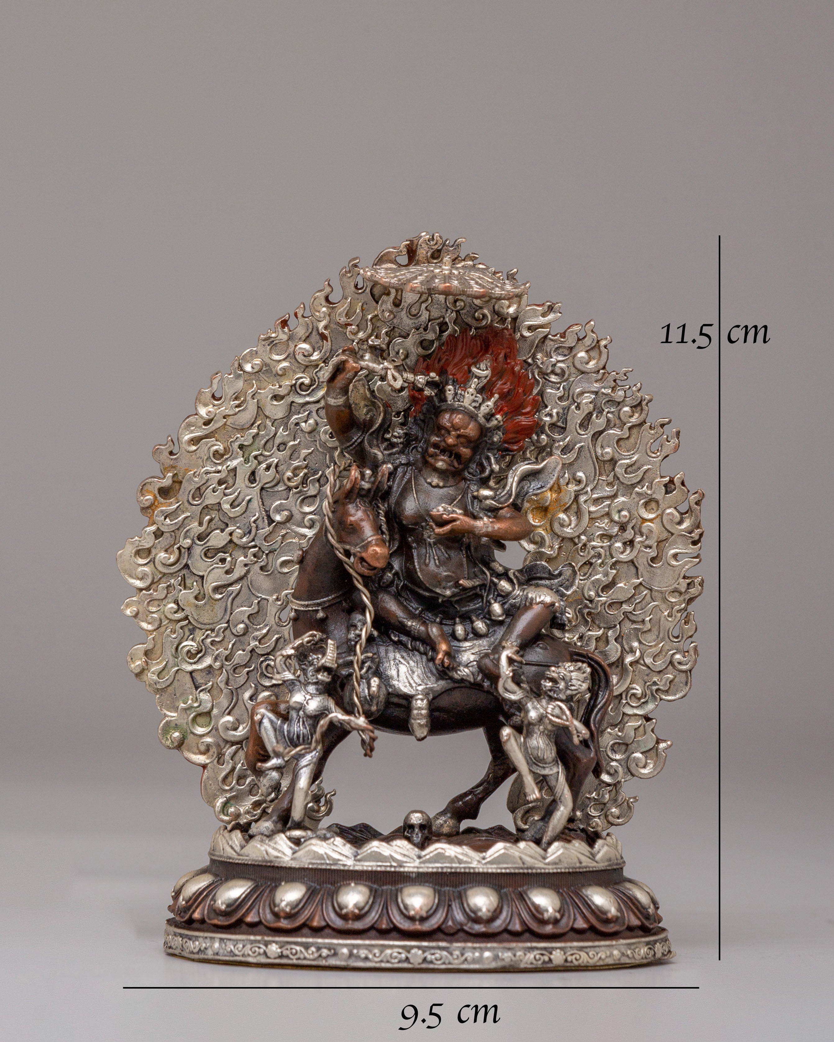 Palden Lhamo Shri Devi Protector Statue | Tibetan Guardian Deity