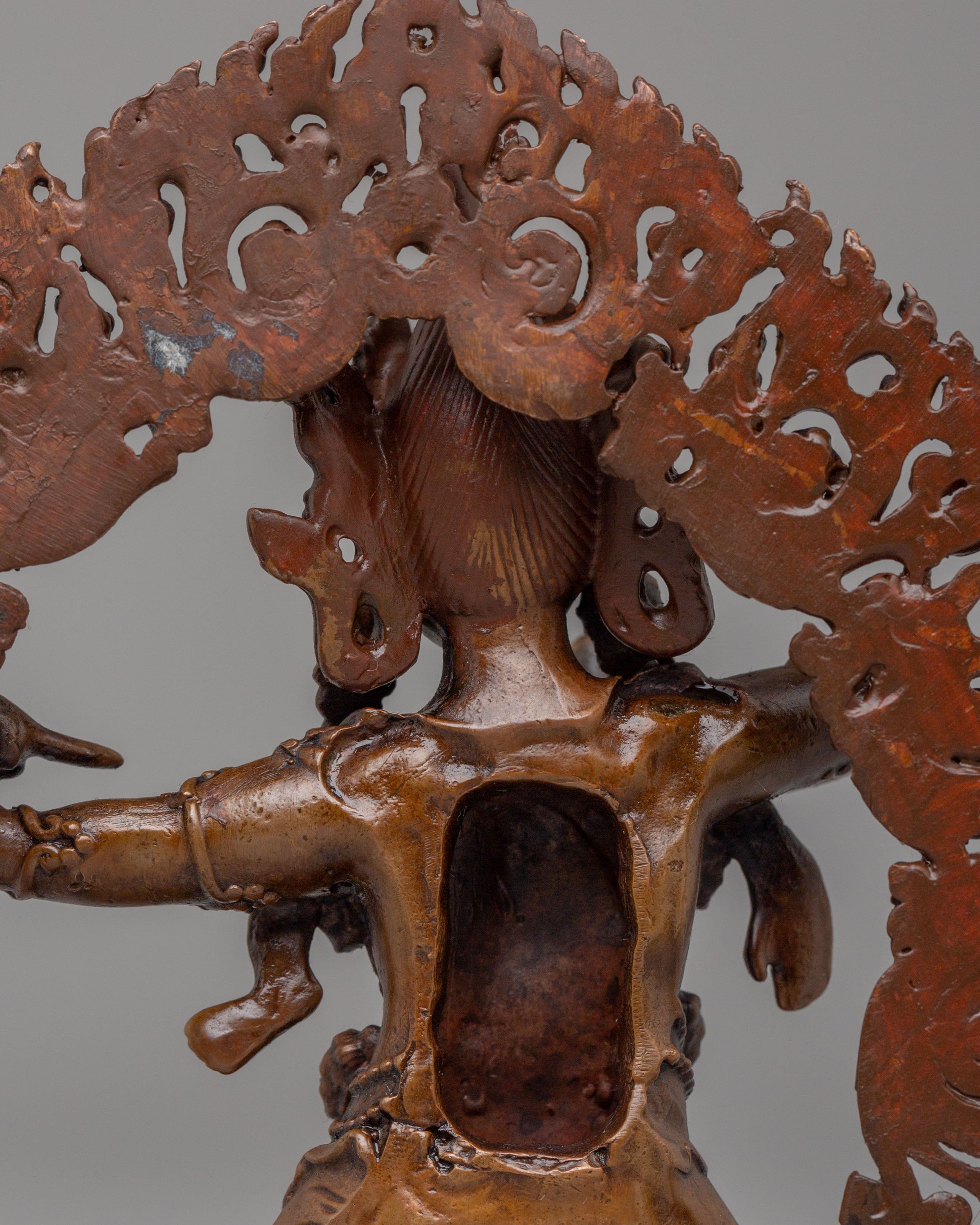 Handmade Ekajati Statue | Tibetan Protector Deity Figurine for Spiritual Protection
