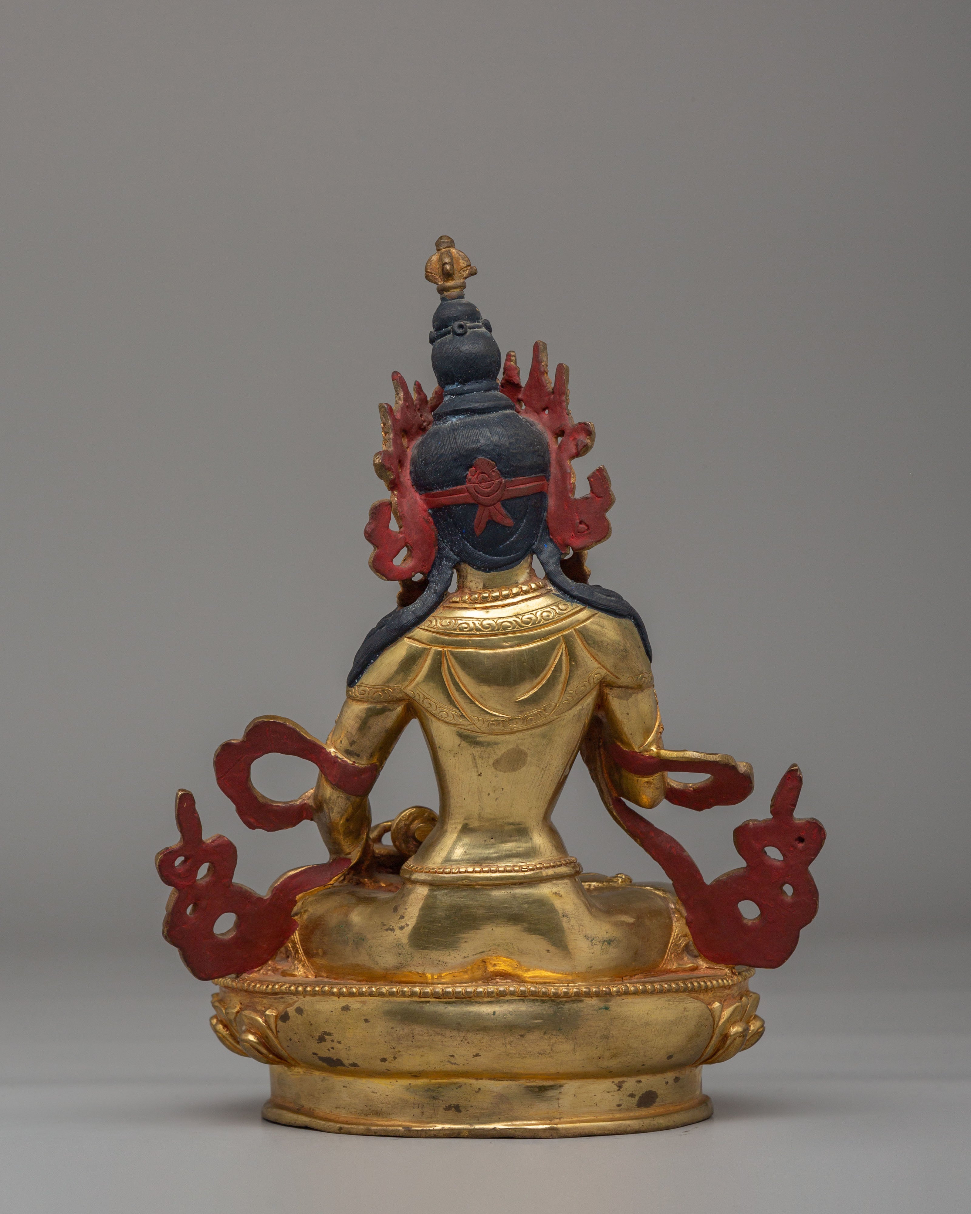 Sacred Altar Vajrasattva Statue | Copper Body with 24K Gold Plating