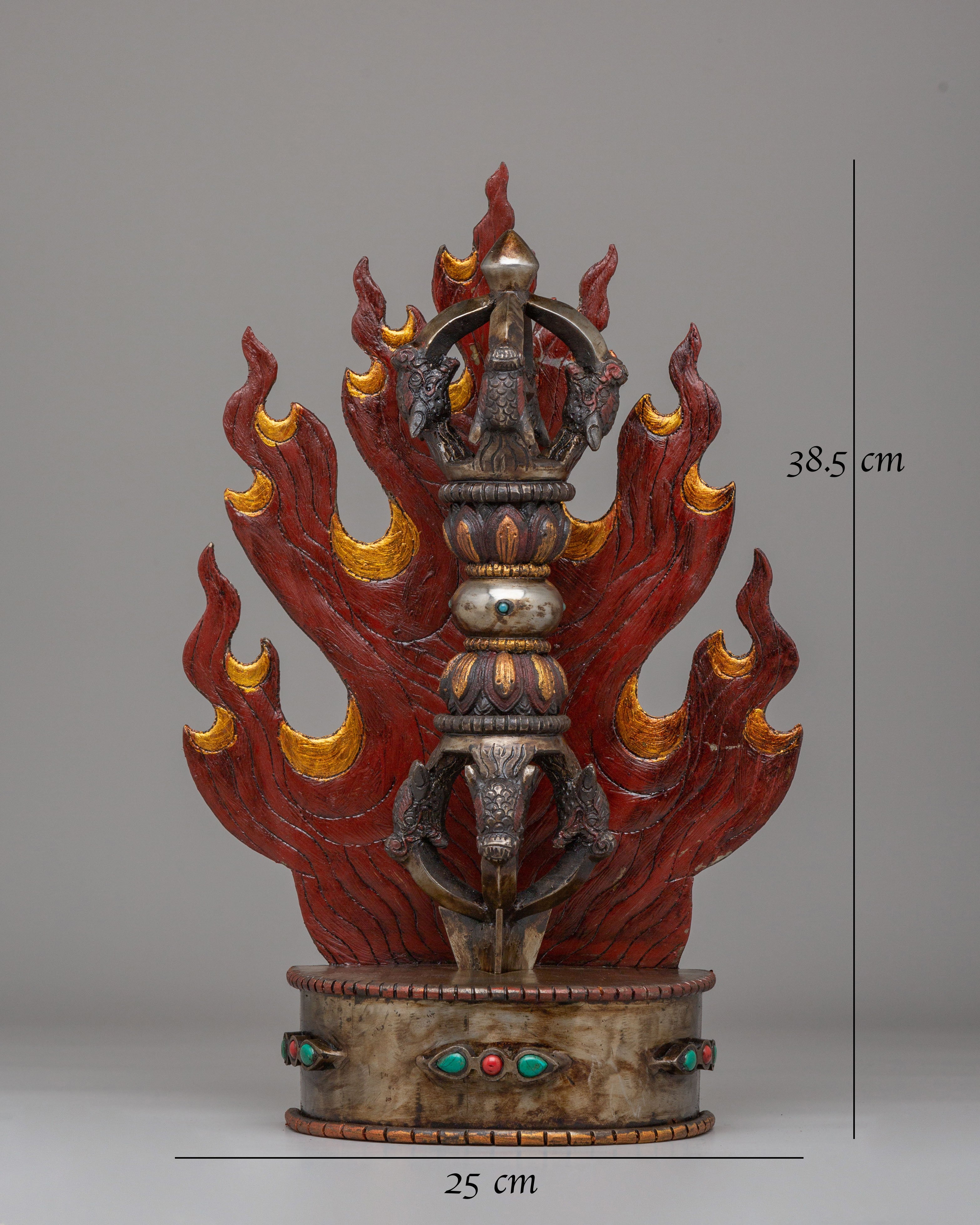 Handmade Vajra With Stand | Symbol Of Spiritual Strength