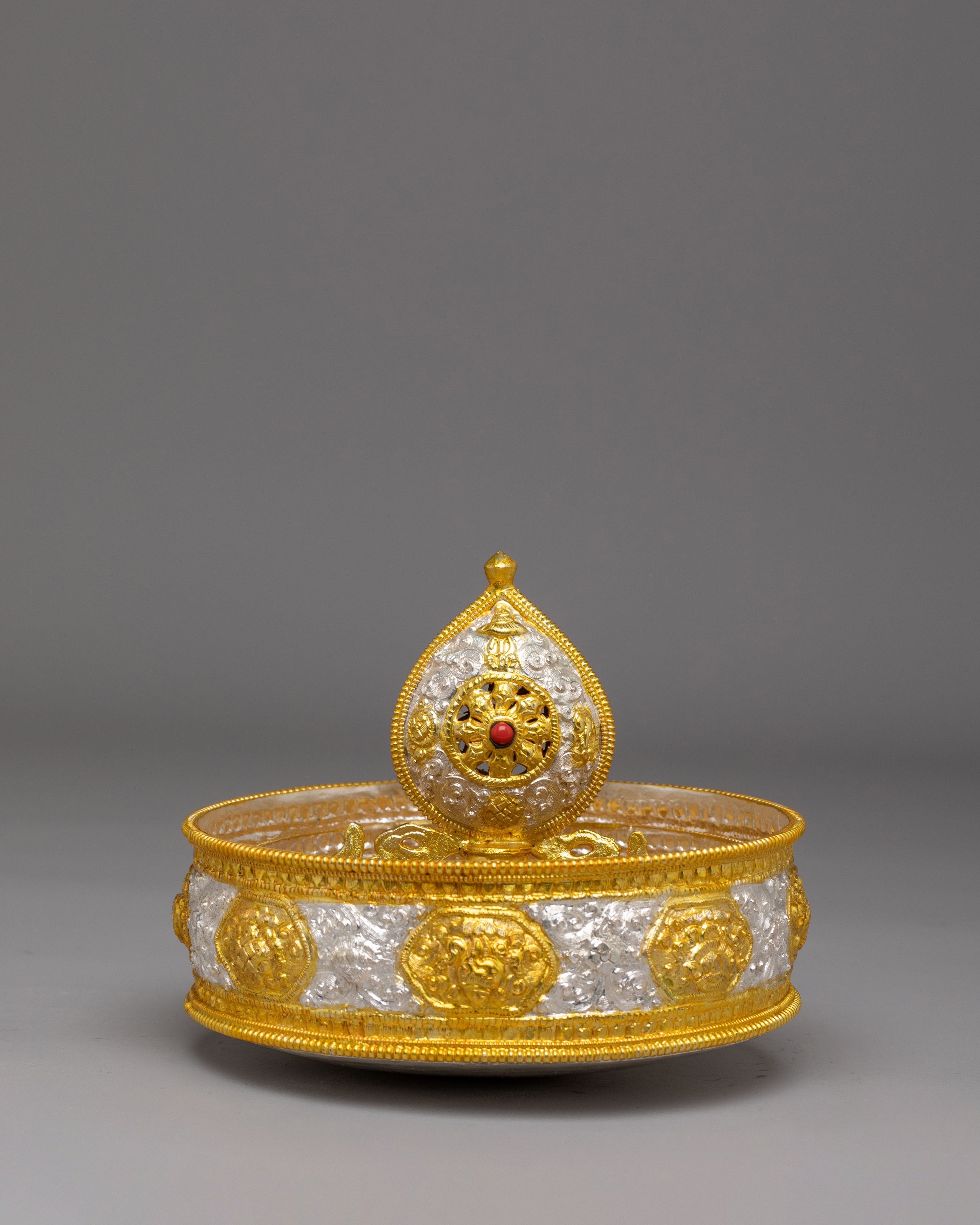Spiritual Altar Buddhist Mandala Offering | Symbolizing Spiritual Purity