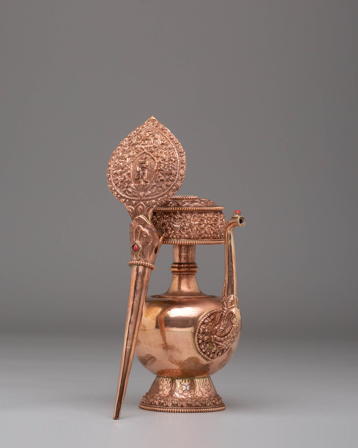 Tibetan Bhumba Offering Vessel | A Sacred Ritual Object for Spiritual Ceremonies