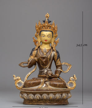 Purity Symbol Vajrasattva Statue | Handcrafted Tibetan Buddhist Art