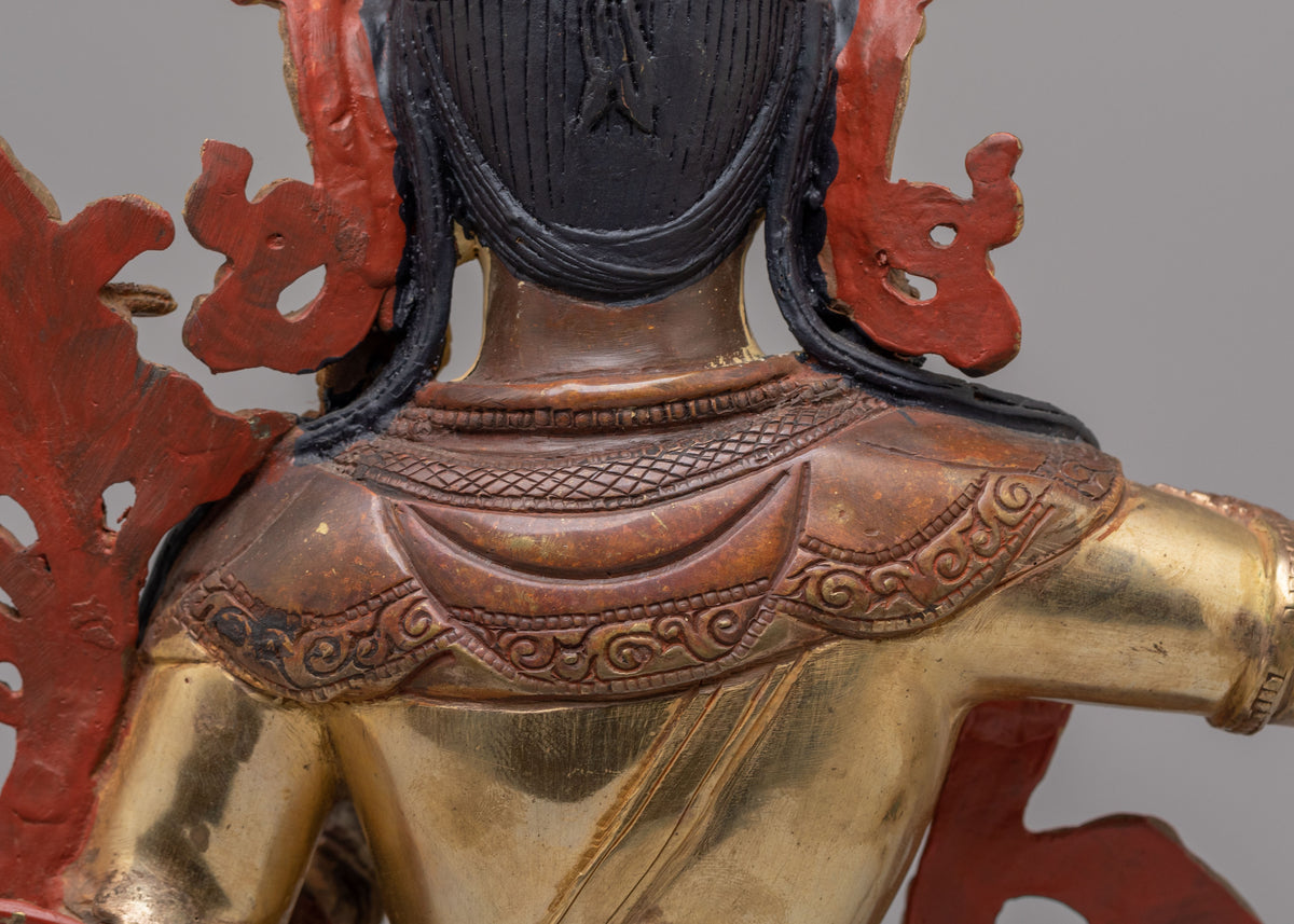 Sword of Wisdom Manjushri Statue | Tibetan Deity of Enlightenment