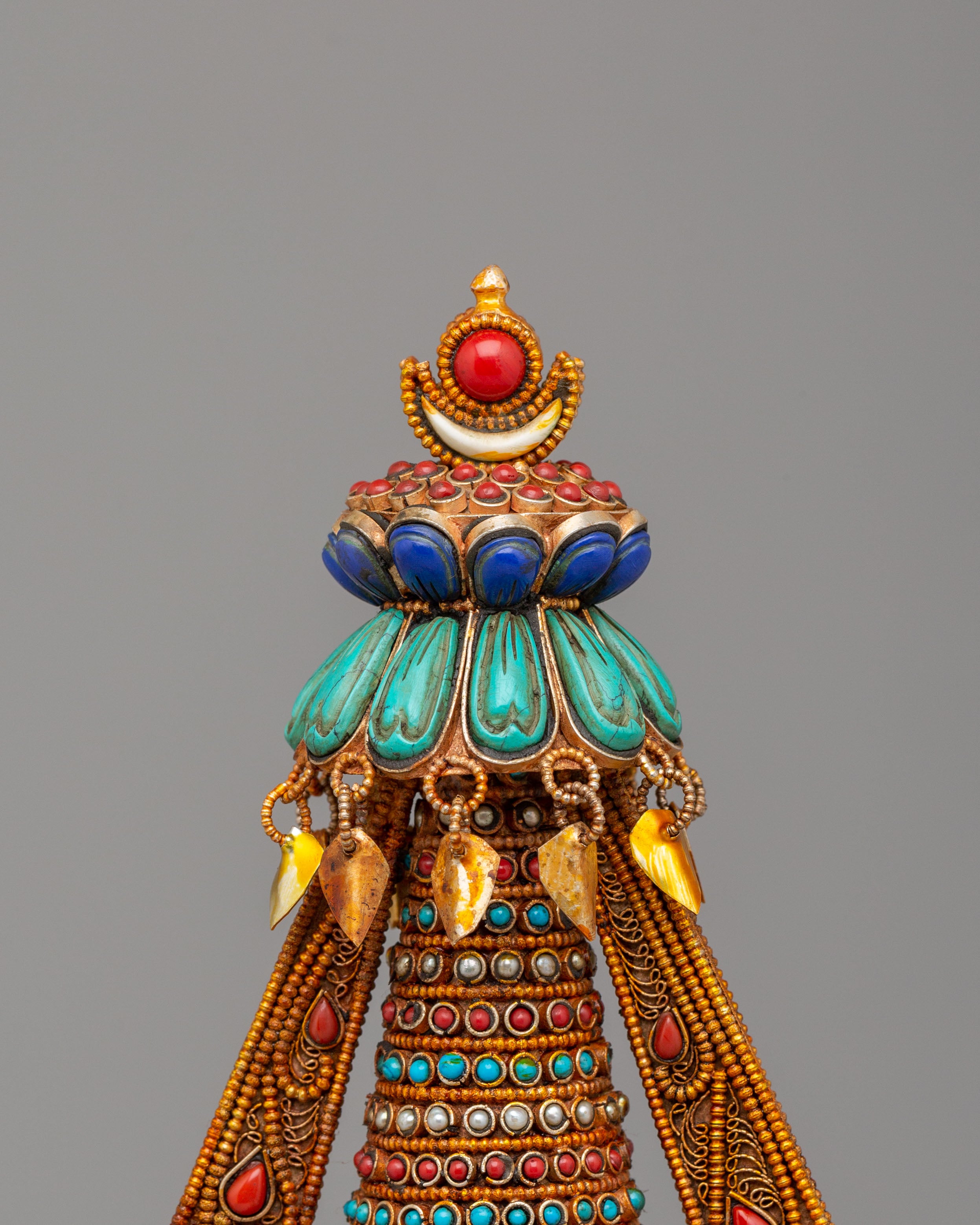 Ceremonial Buddhist Enlightenment Stupa | Sacred Stupa for Rituals & Meditation