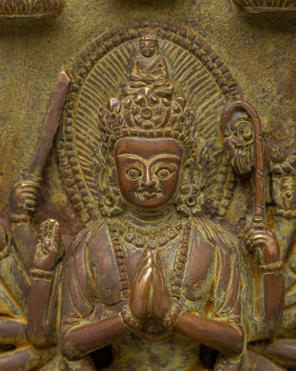 Handmade Chundi Goddess Statue | Tibetan Buddhist Art
