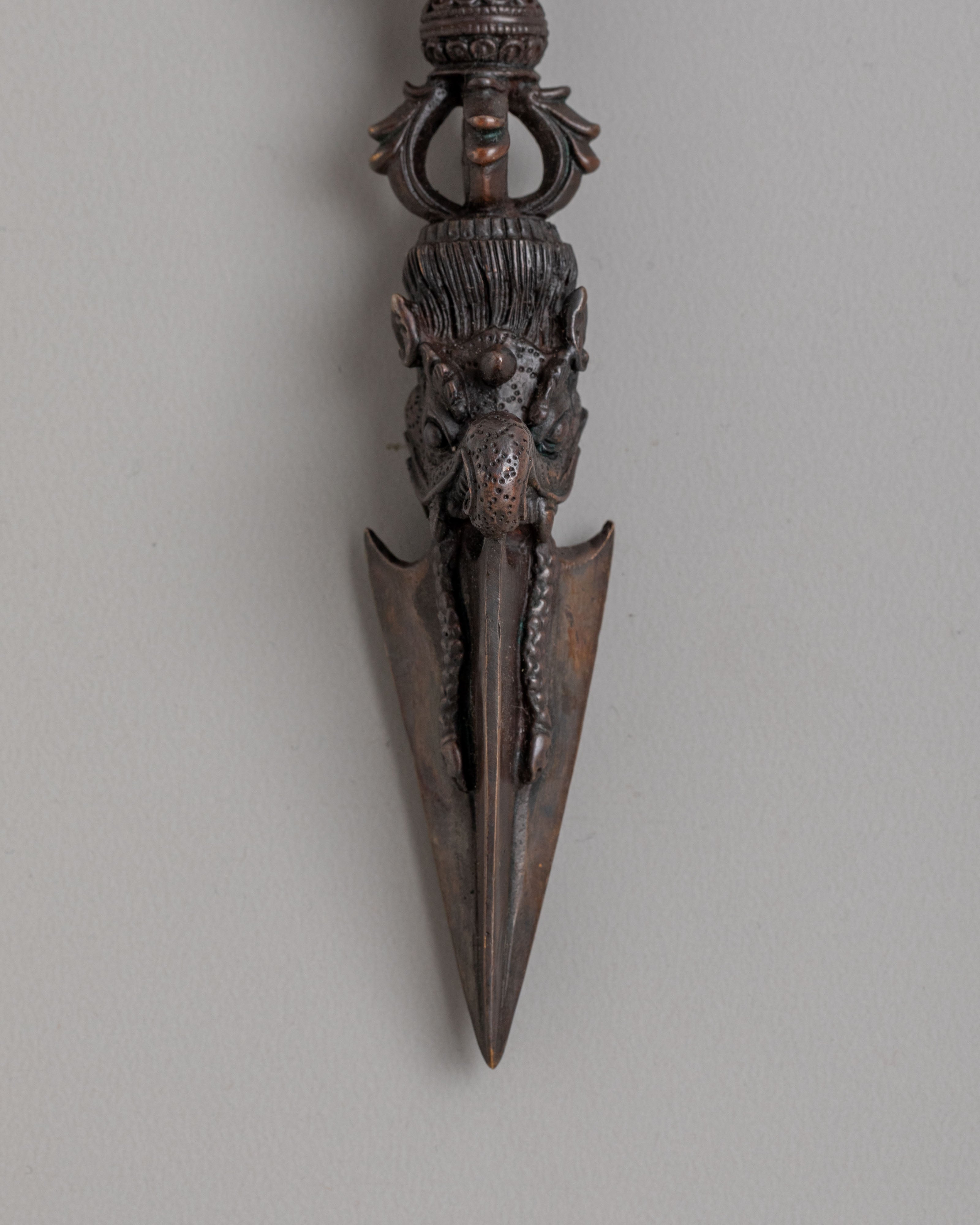 Traditional Buddhist Phurba | Ritual Dagger for Tantric Ceremonies
