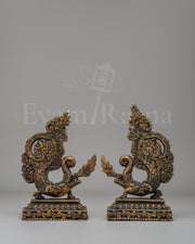 Handcrafted Dragon Decorative Set