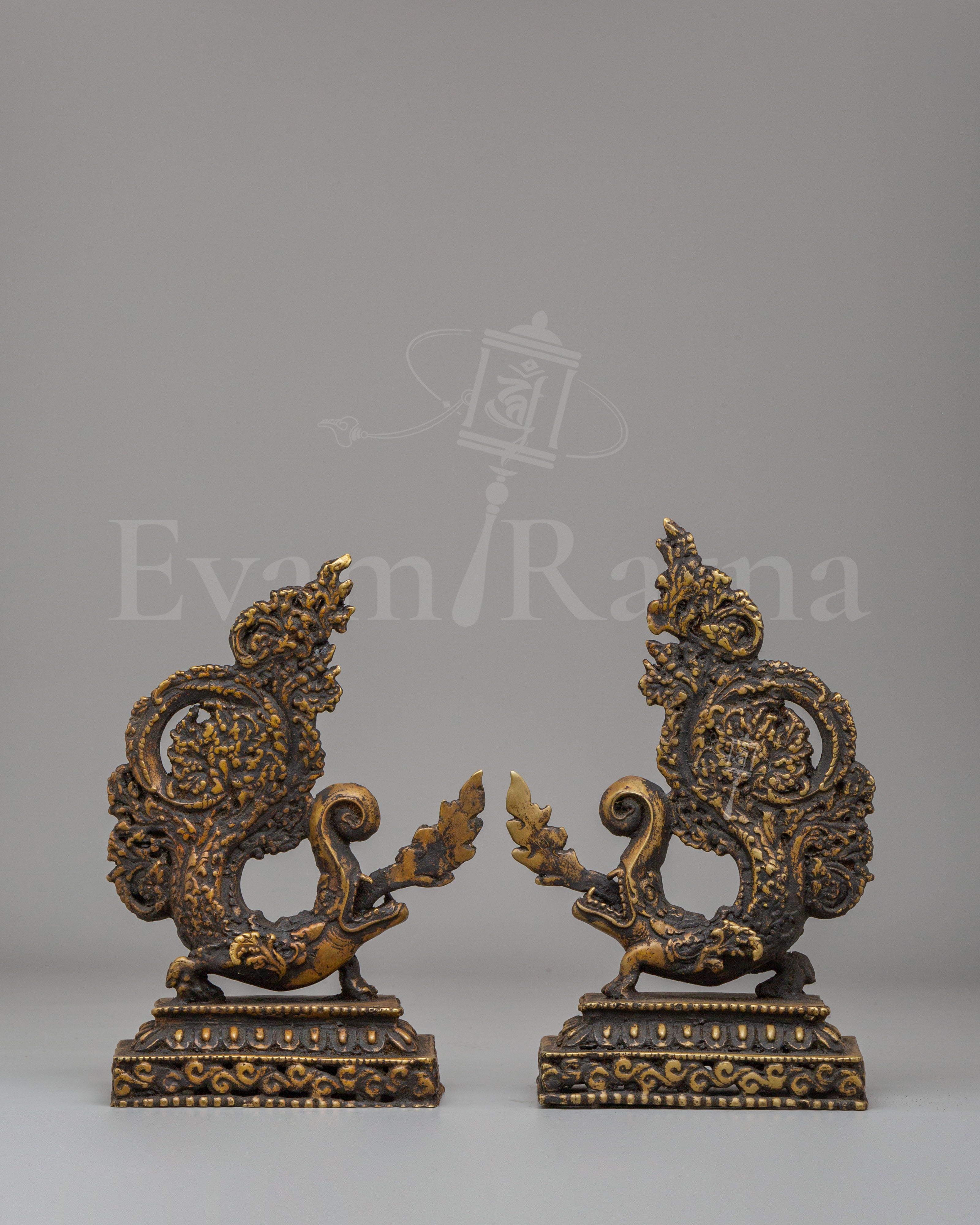 Handcrafted Dragon Decorative Set