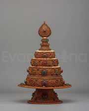 Tibetan Altar Mandala Offering