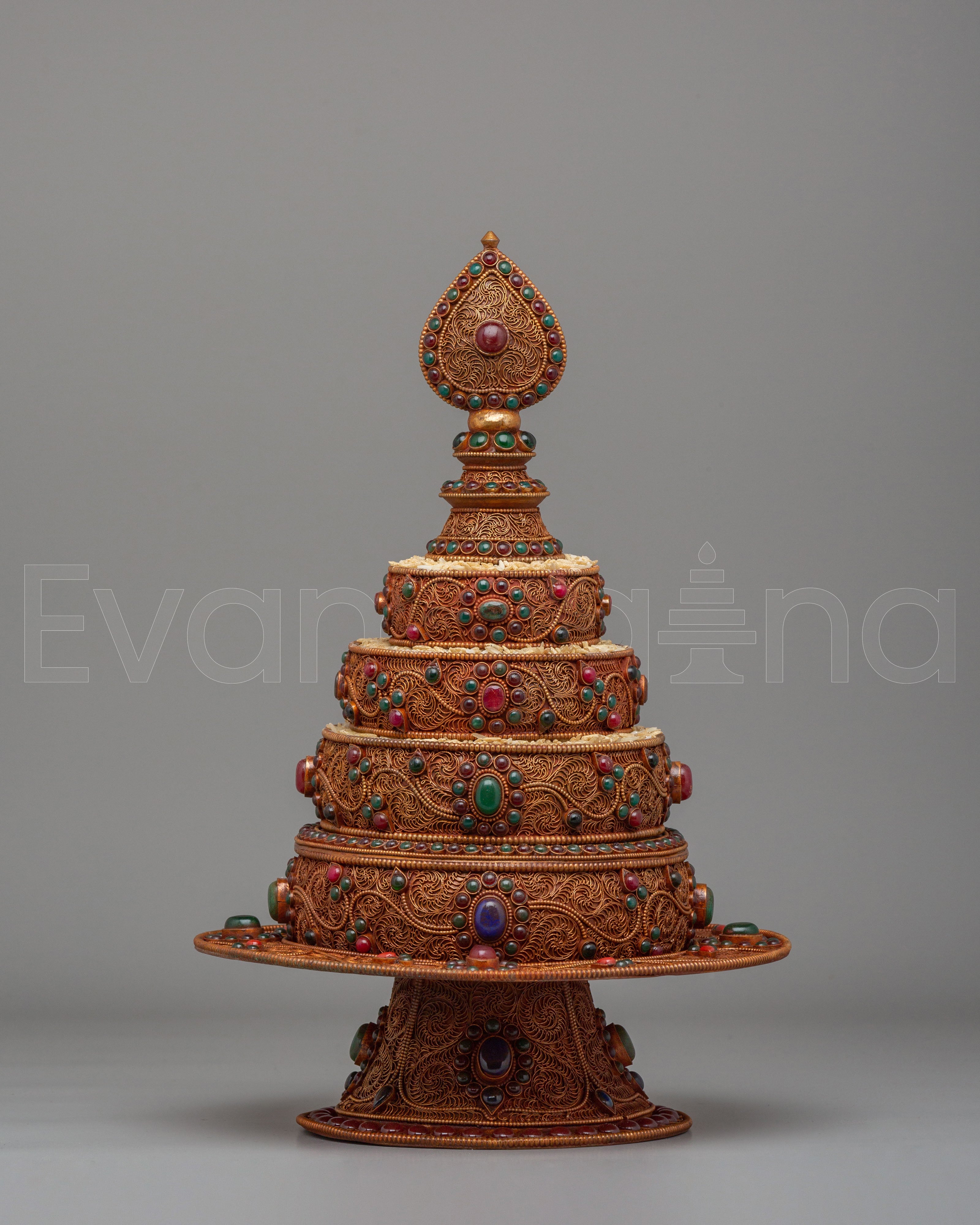 Tibetan Altar Mandala Offering
