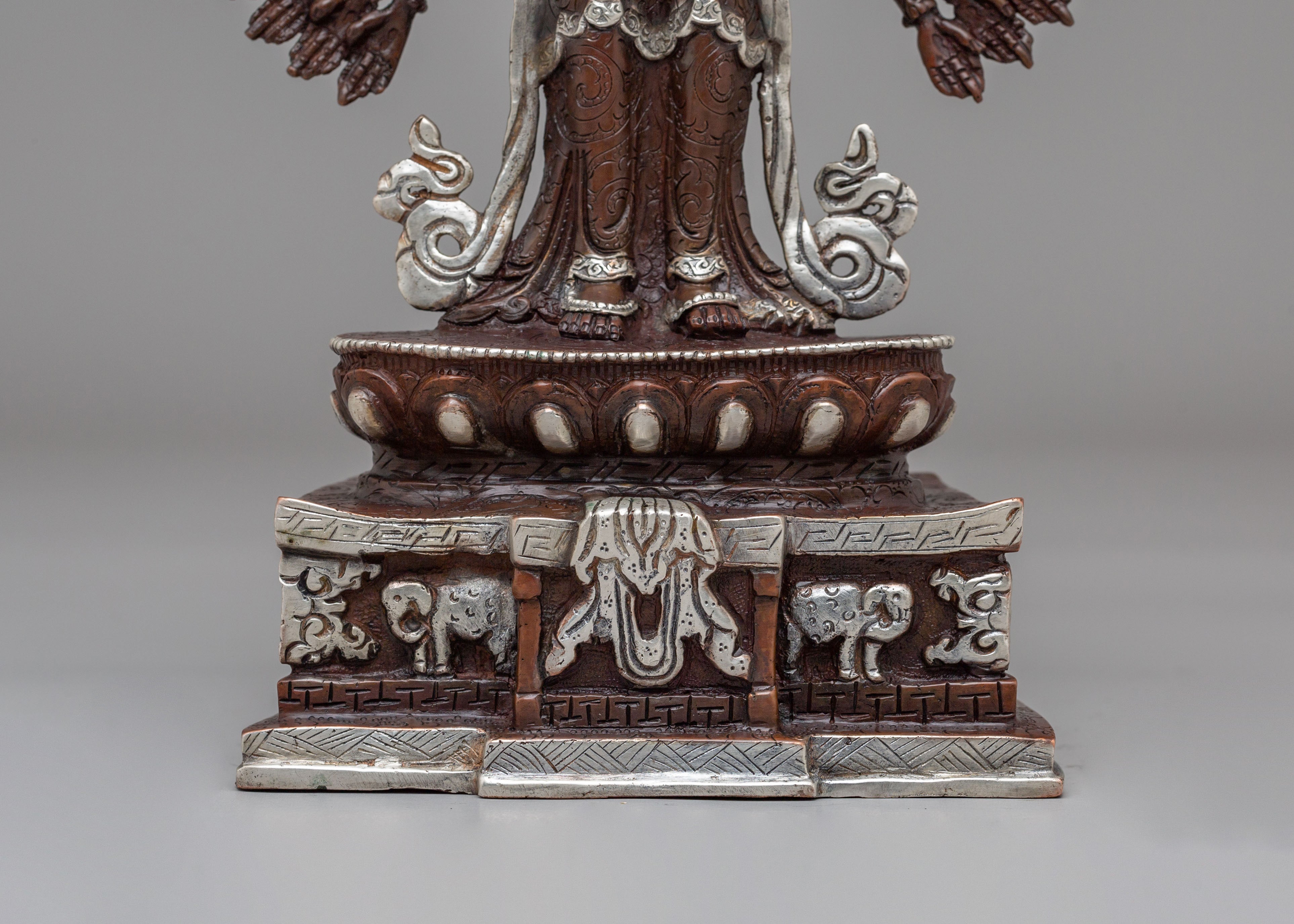 Thousand-Armed Chenrezig Sculpture | Symbol of Compassion