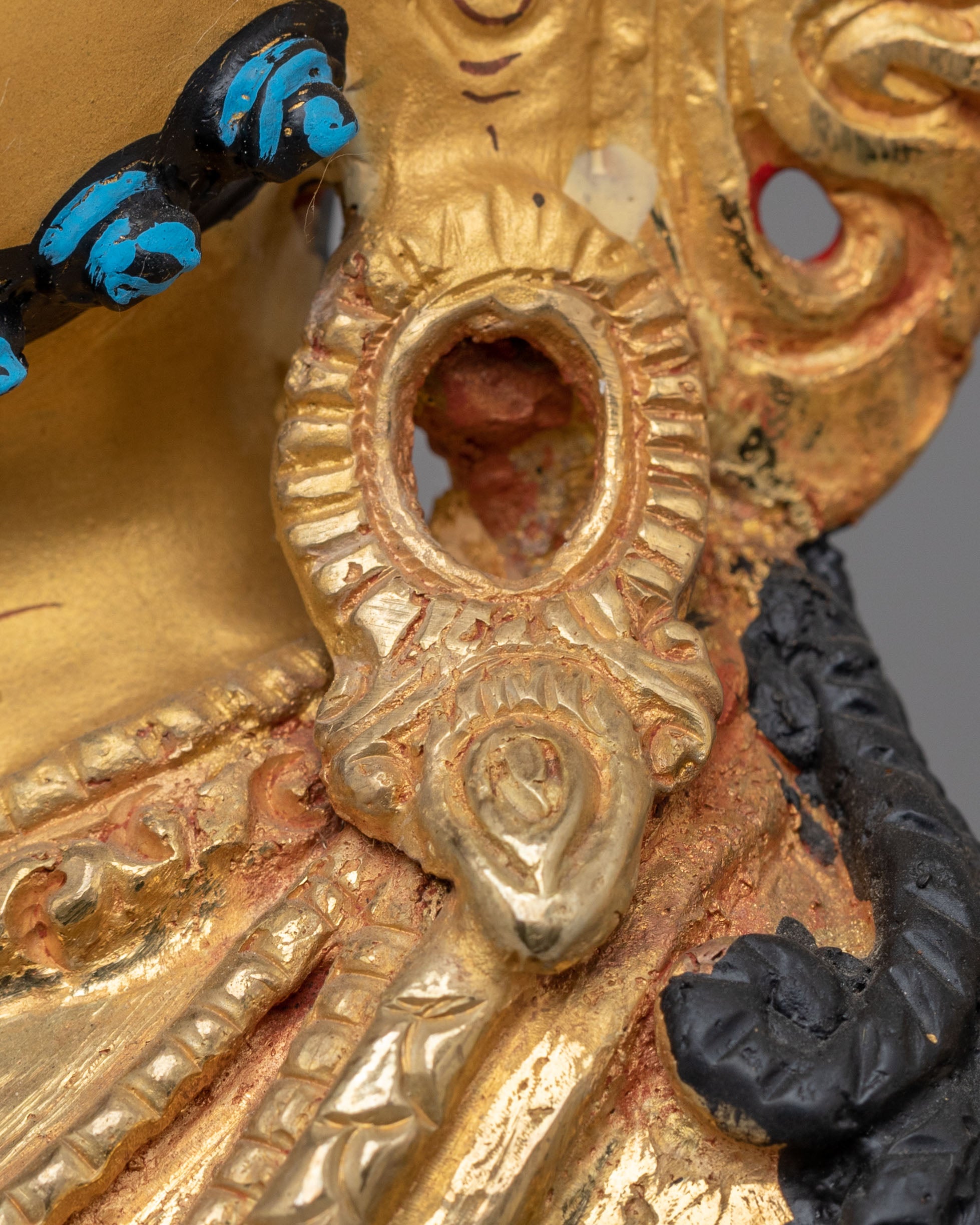 Sacred Buddhist Dzambhala Deity Statue | Symbol of Wealth and Abundance