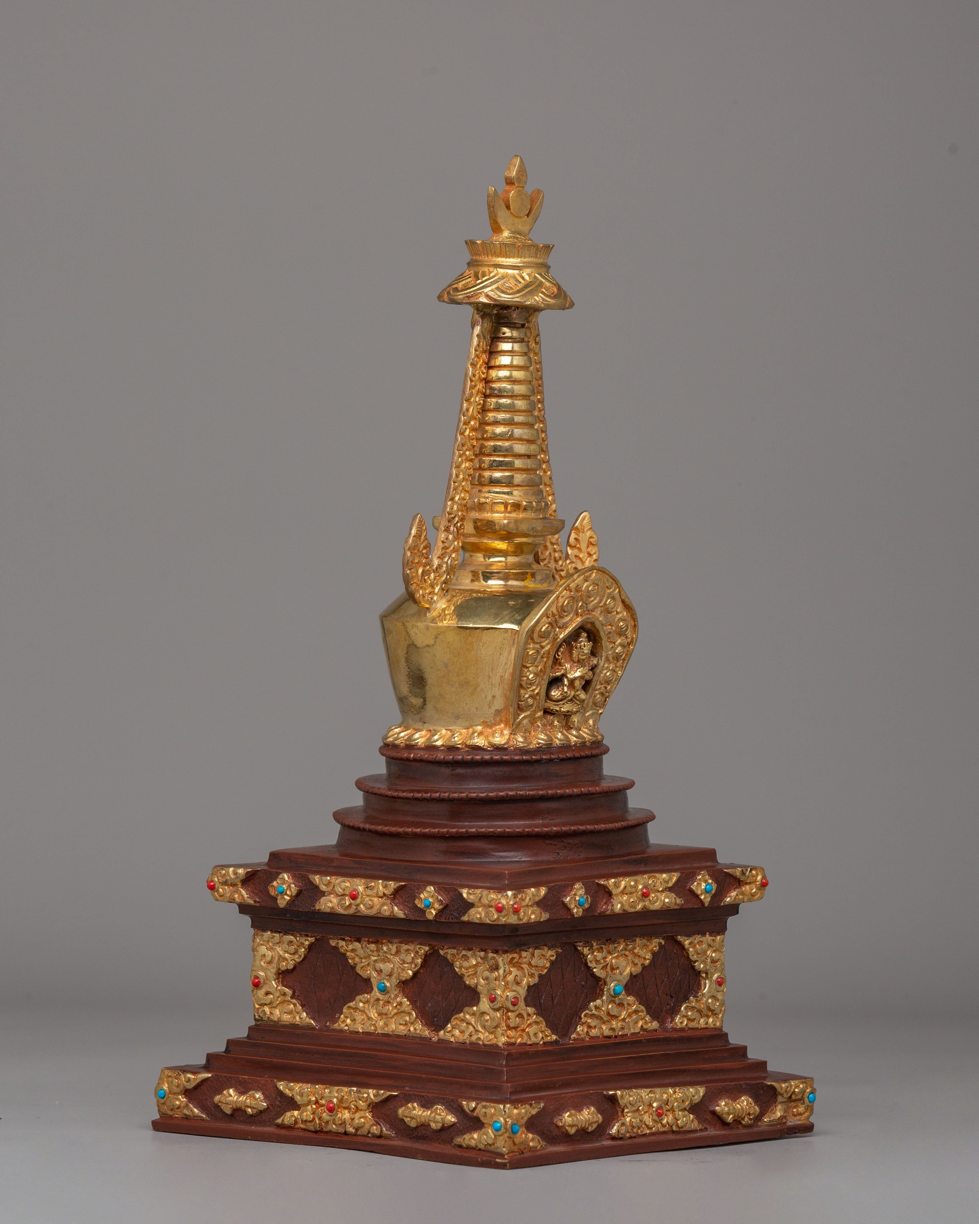 Handmade Namgyal Chorten Stupa | Spiritual Stupa for Meditation