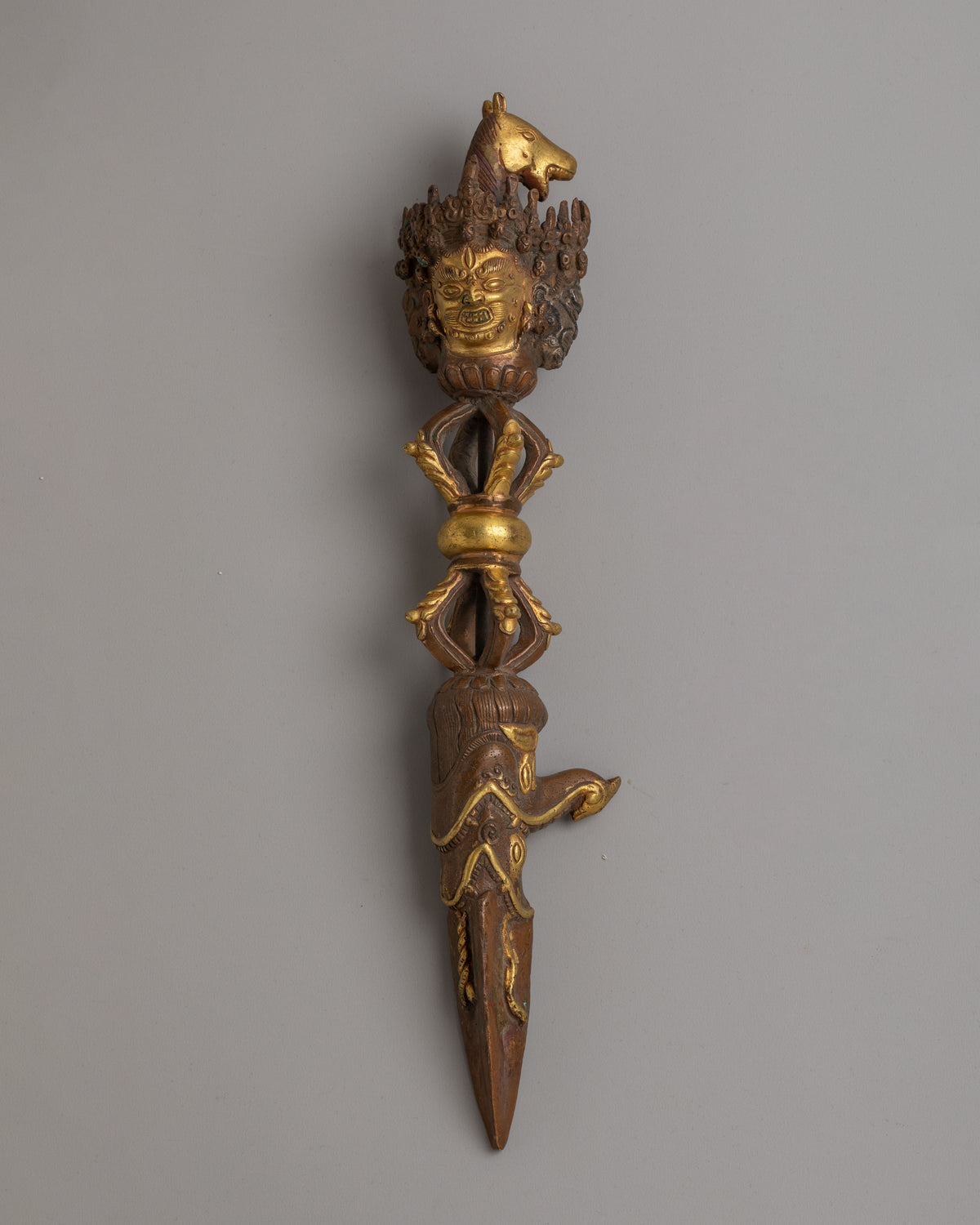 Traditional Sacred Ritual Dagger | Tibetan Phurba Altar Tool