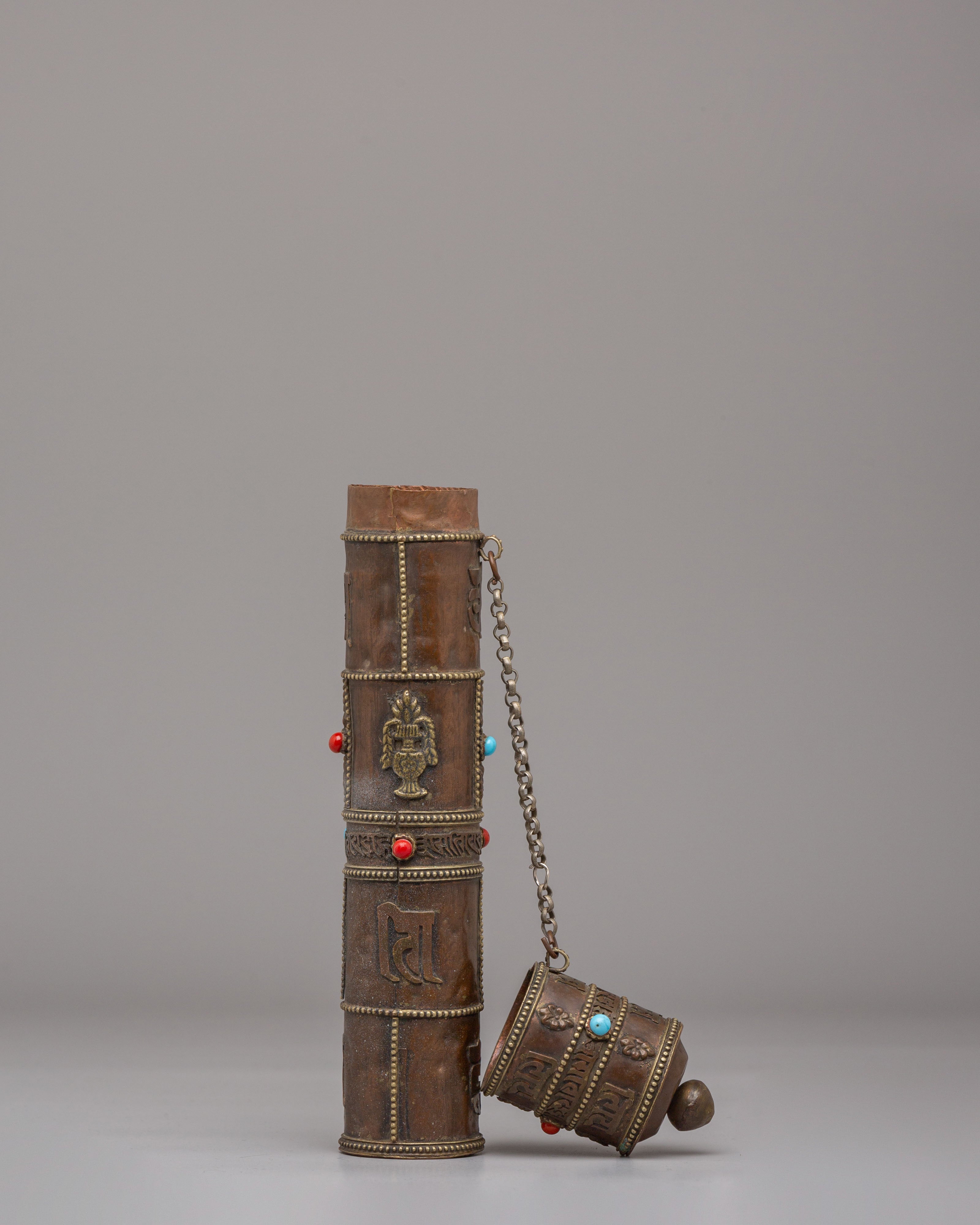Vajrayana Ritual Incense Holder | Tibetan Buddhist Copper Burner