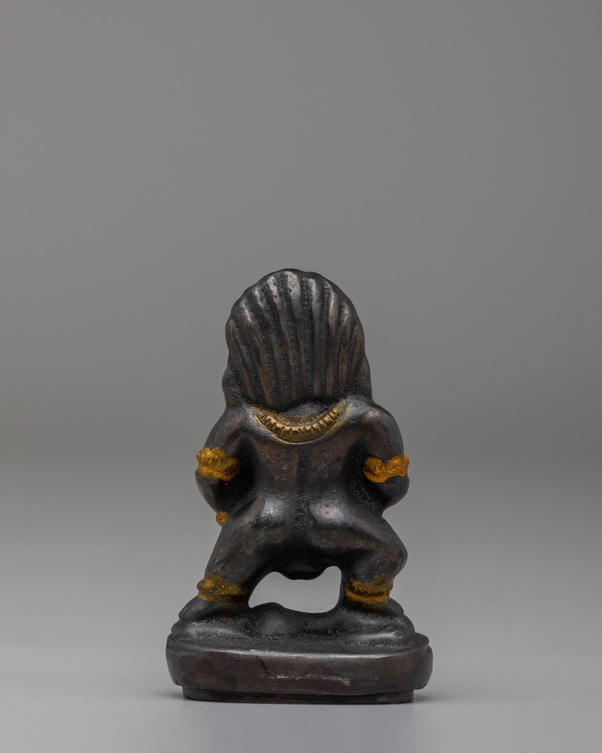 Tibetan Buddhist Black Dzambhala | Wealth Deity for Prosperity