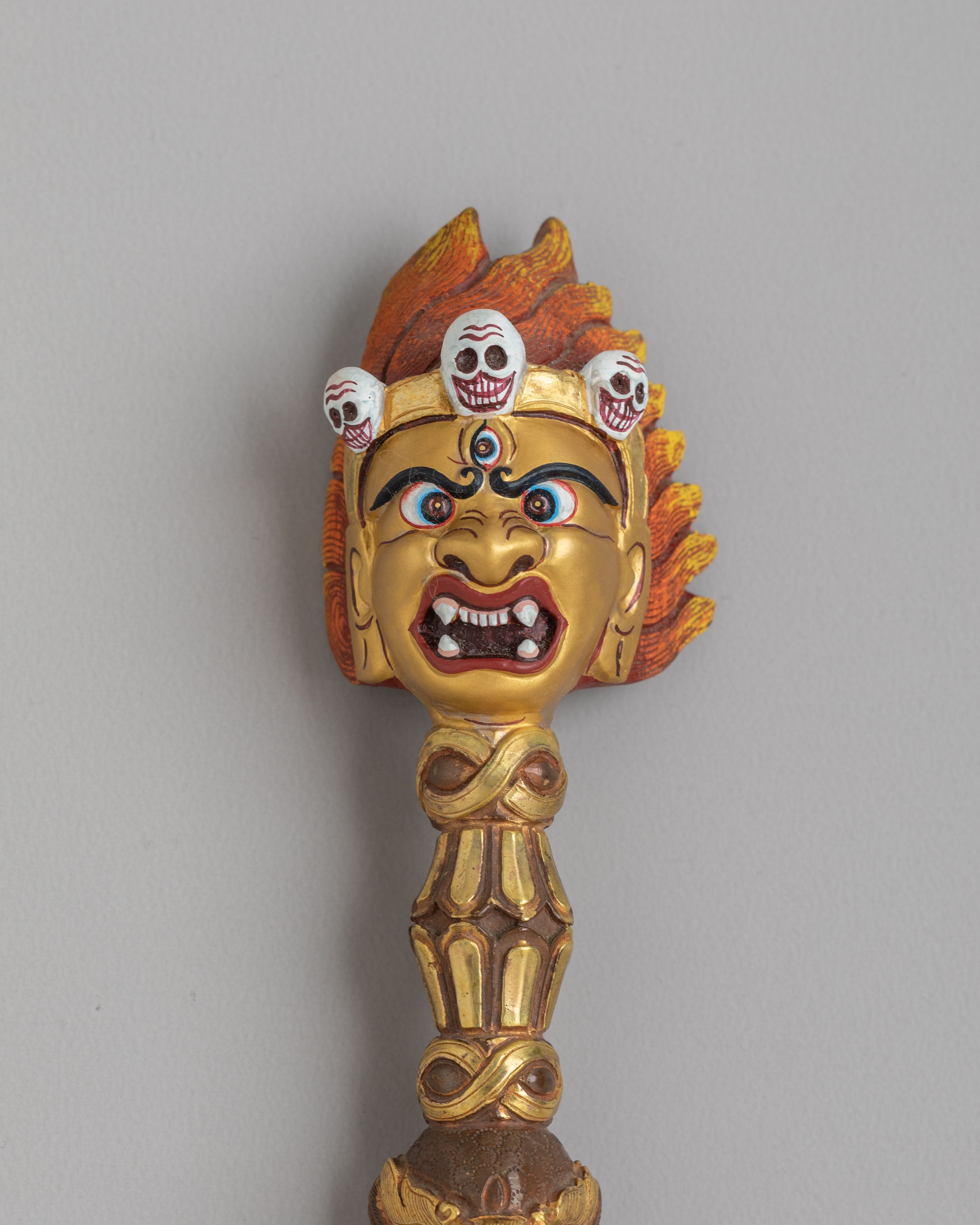 Himalayan Ceremonial Phurba | Ritual Dagger for Altar