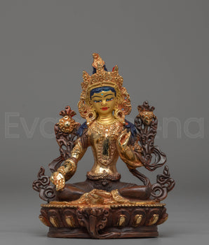 Green Tara Statue