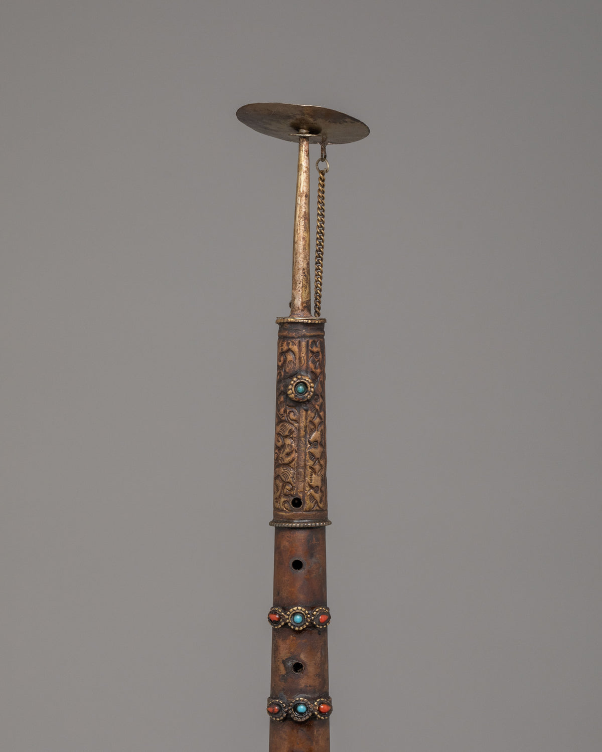 Tibetan Ritual Gyaling Set | Handcrafted Buddhist Instrument