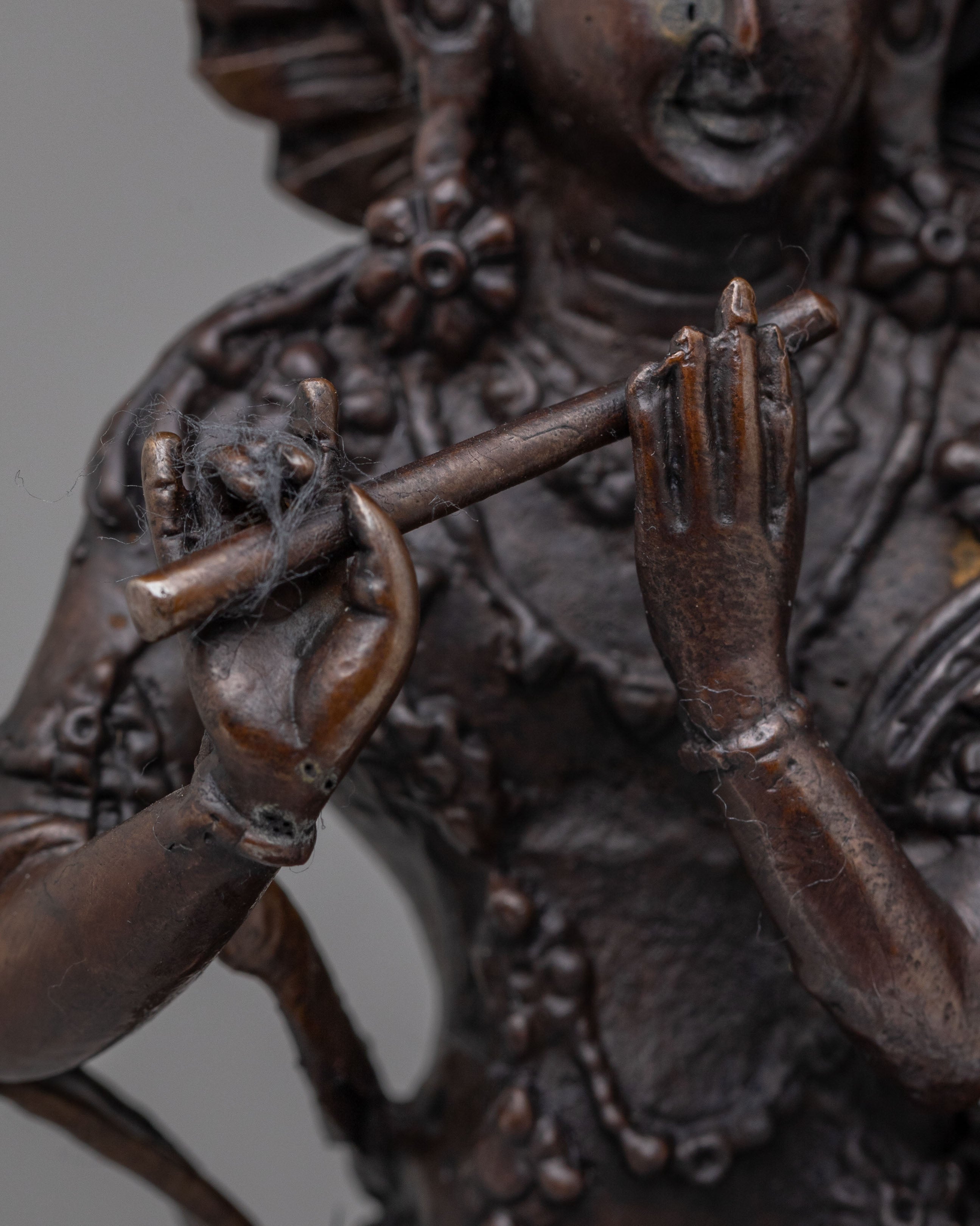 Sacred Radha Krishna Sculpture | Sacred Hindu Deity Art