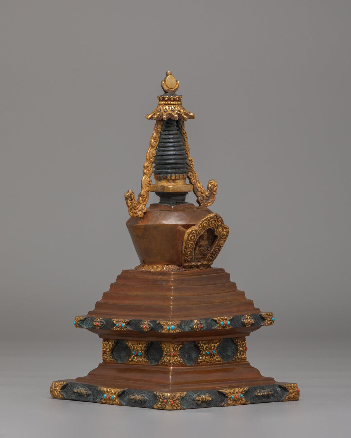 Tibetan Altar Enlightenment Stupa | Symbol of Spiritual Awakening