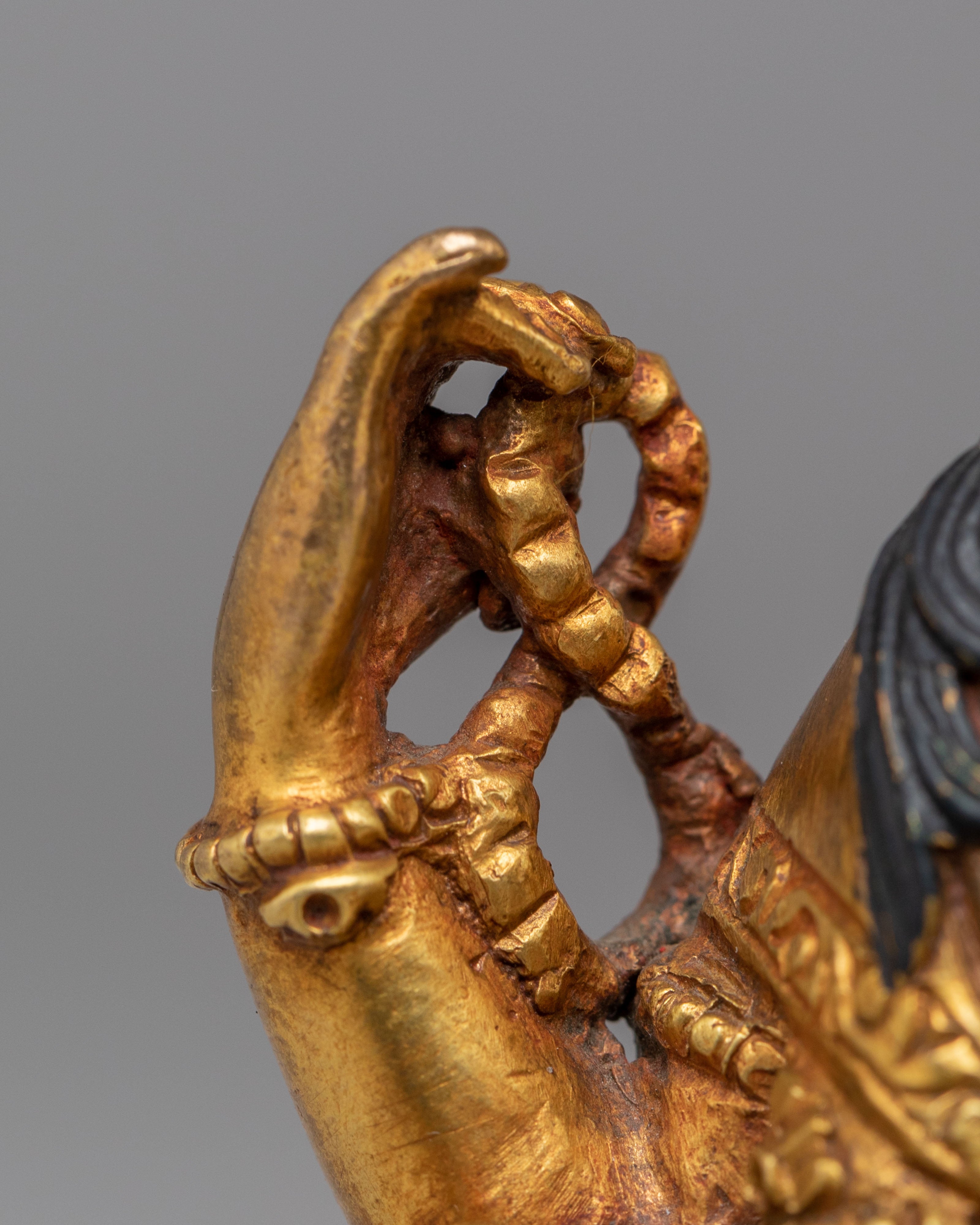 Handmade Compassion Chenrezig Statue | Traditional Tibetan Spiritual Art
