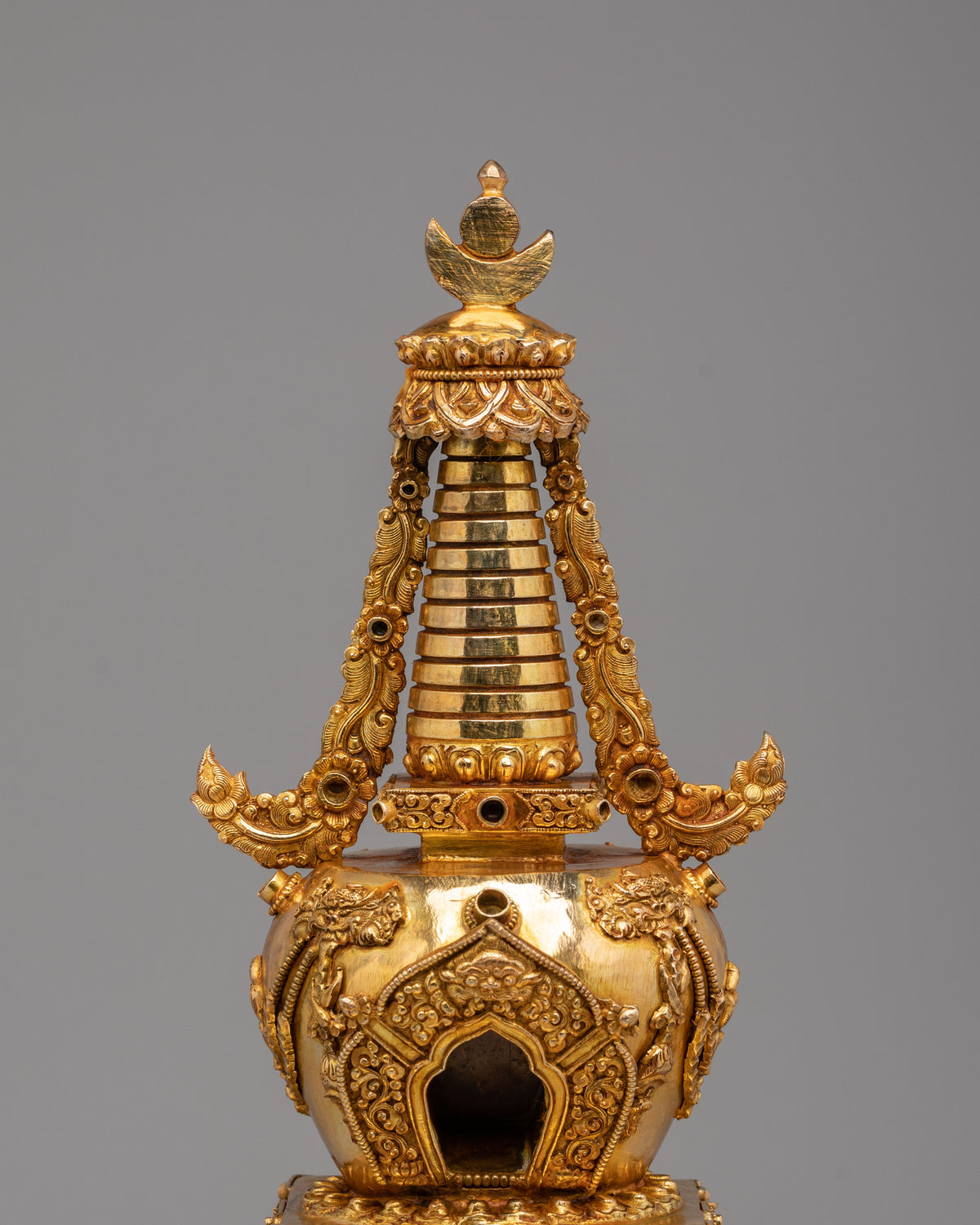 Handmade Buddhist Stupa for Rituals | Symbol of Enlightenment
