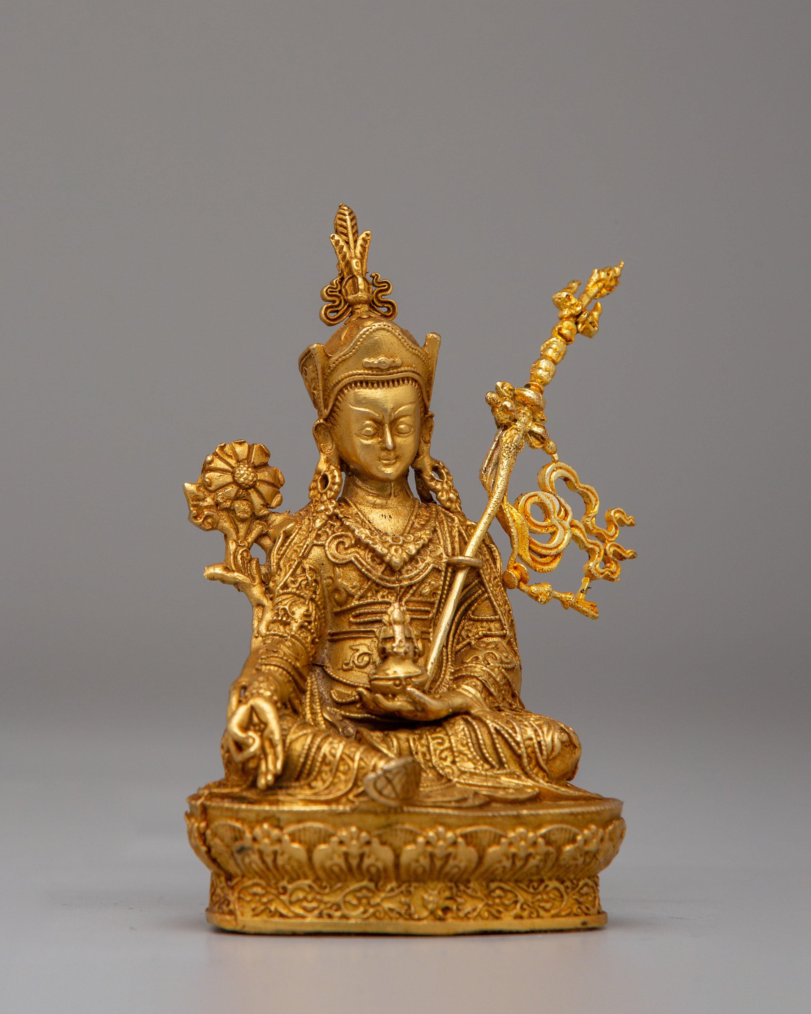 Guru Urgey Menla Statue | Traditional Himalayan Artwork