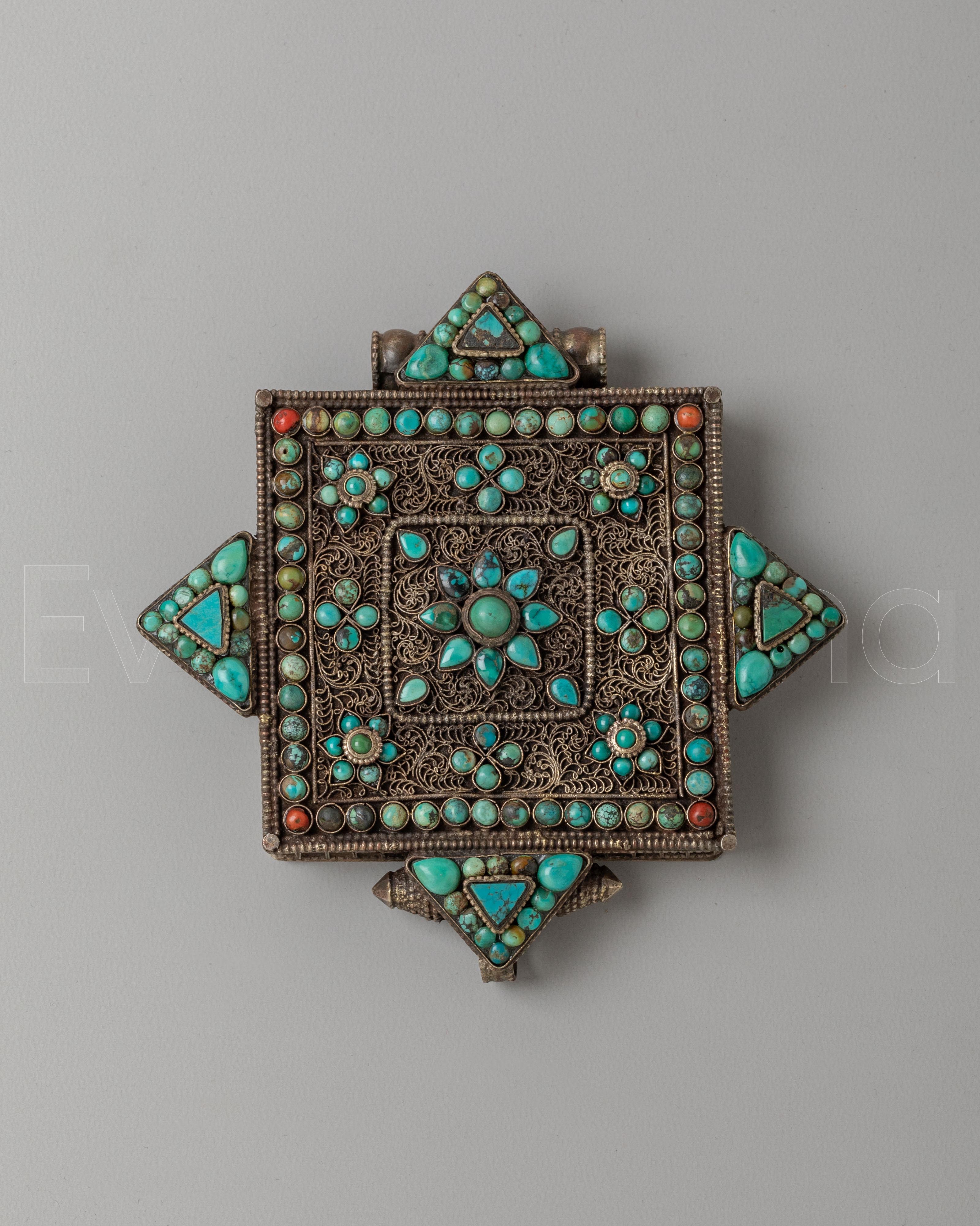 Sacred Ghau Box Pendant 