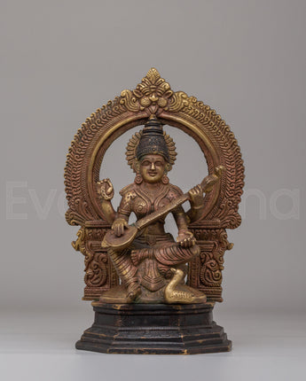 Saraswati Statue for Altar